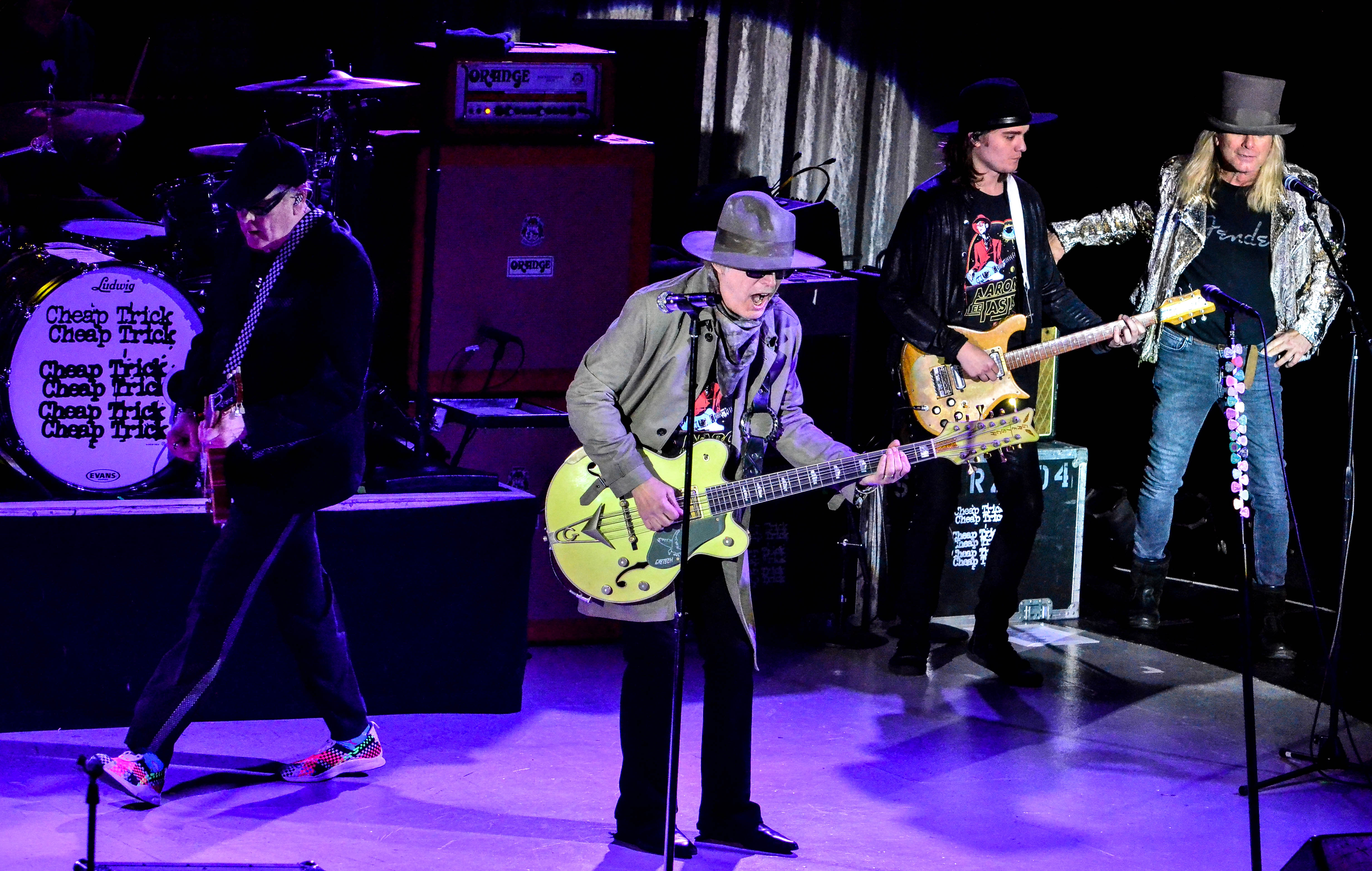 Cheap Trick and Aaron Lee Tasjan at NYCB at Westbury. 