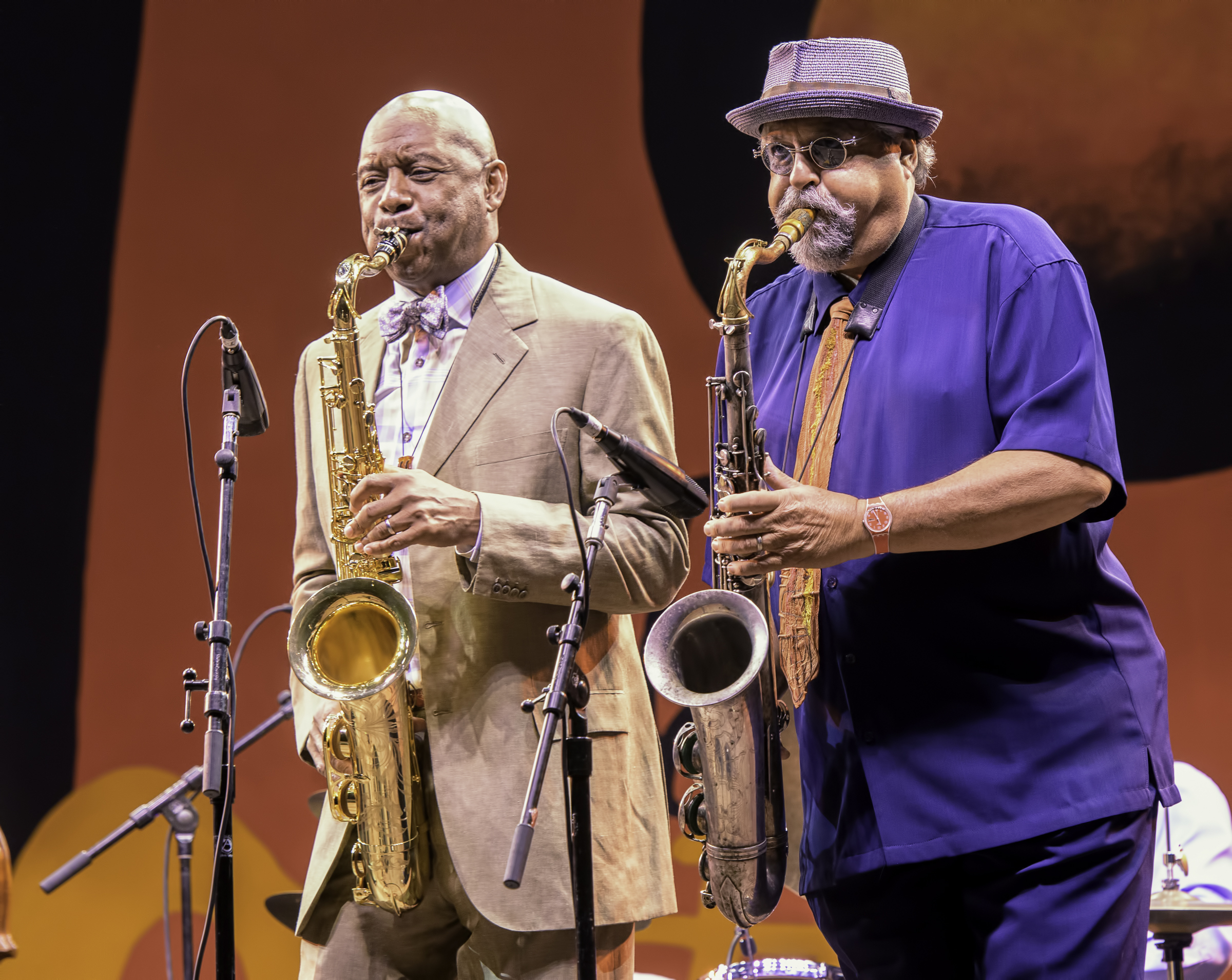 Branford Marsalis and Joe Lovano with A Tribute to Sonny Rollins at the Monterey Jazz Festival