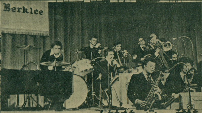 Ricjk Stepton with Buddy Rich at Berklee