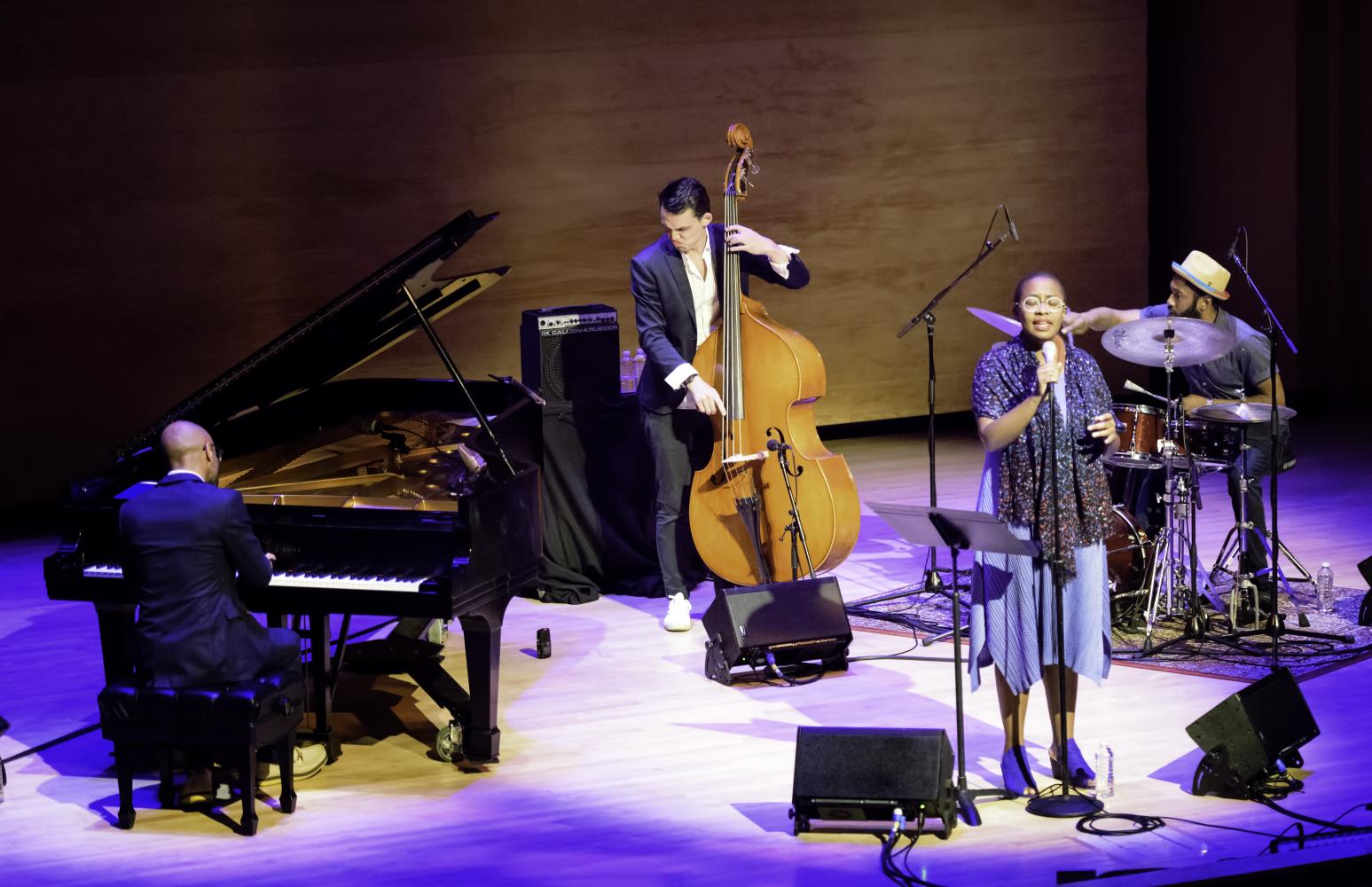 Aaron Diehl, Paul Sikivie, Cecile Mclorin Salvant And Lawrence Leathers At The Musical Instrument Museum (mim) In Phoenix