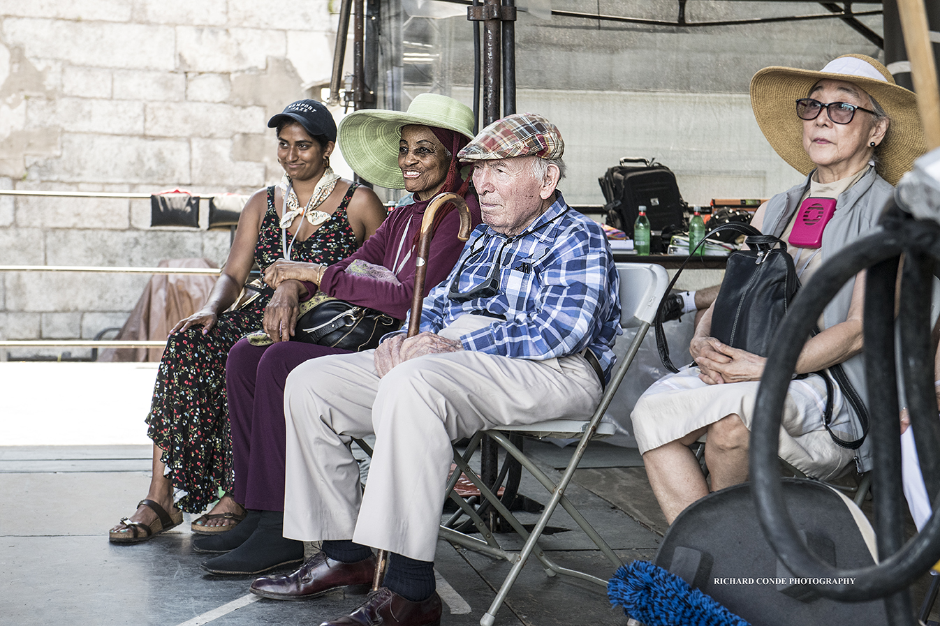 George Wein At The 2018 Newport Jazz Festival