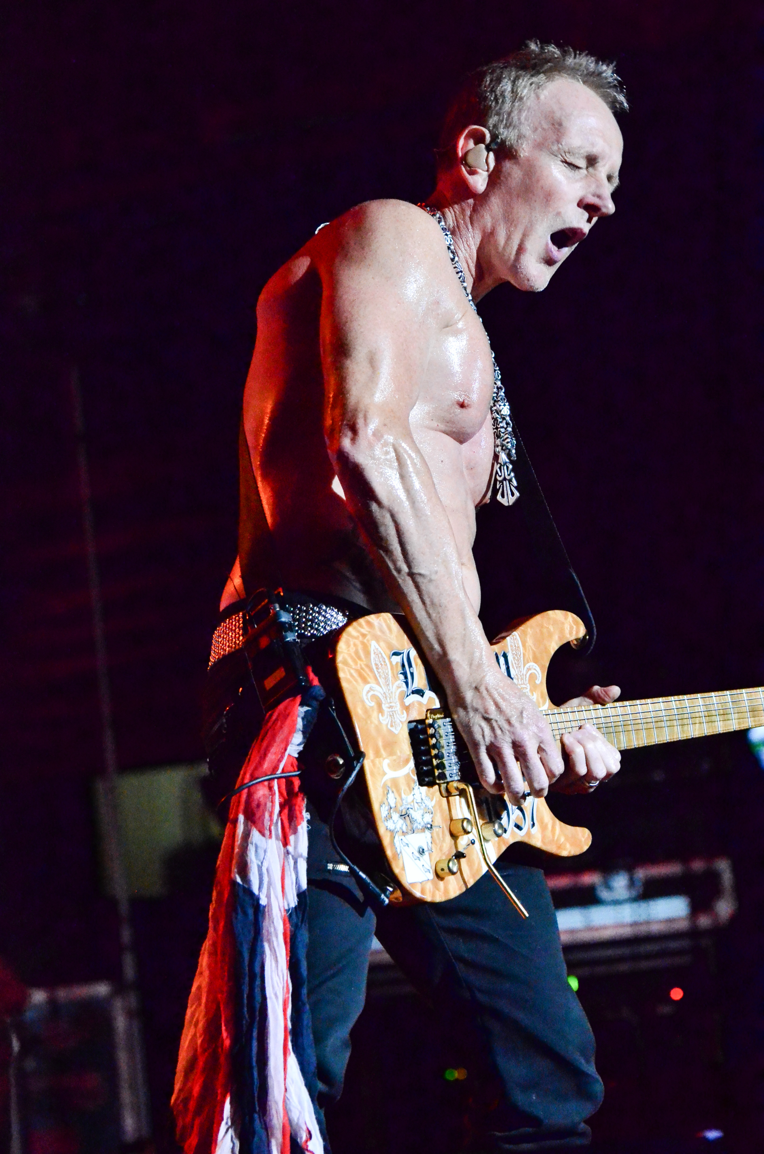 Def Leppard at NIkon at Jones Beach Theater on 7-23-2015.