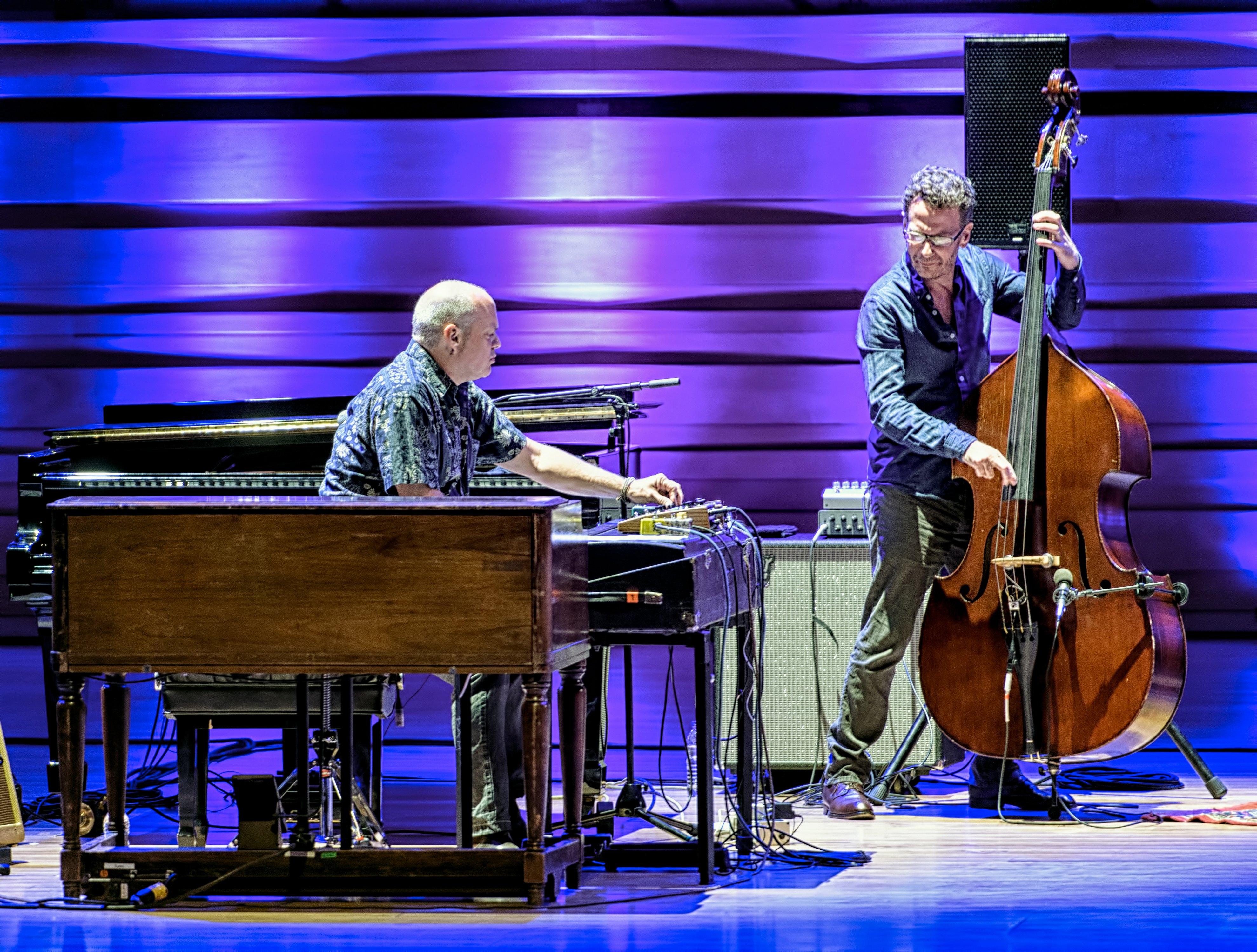 John Medeski and Larry Grenadier with Hudson at The Montreal International Jazz Festival 2017