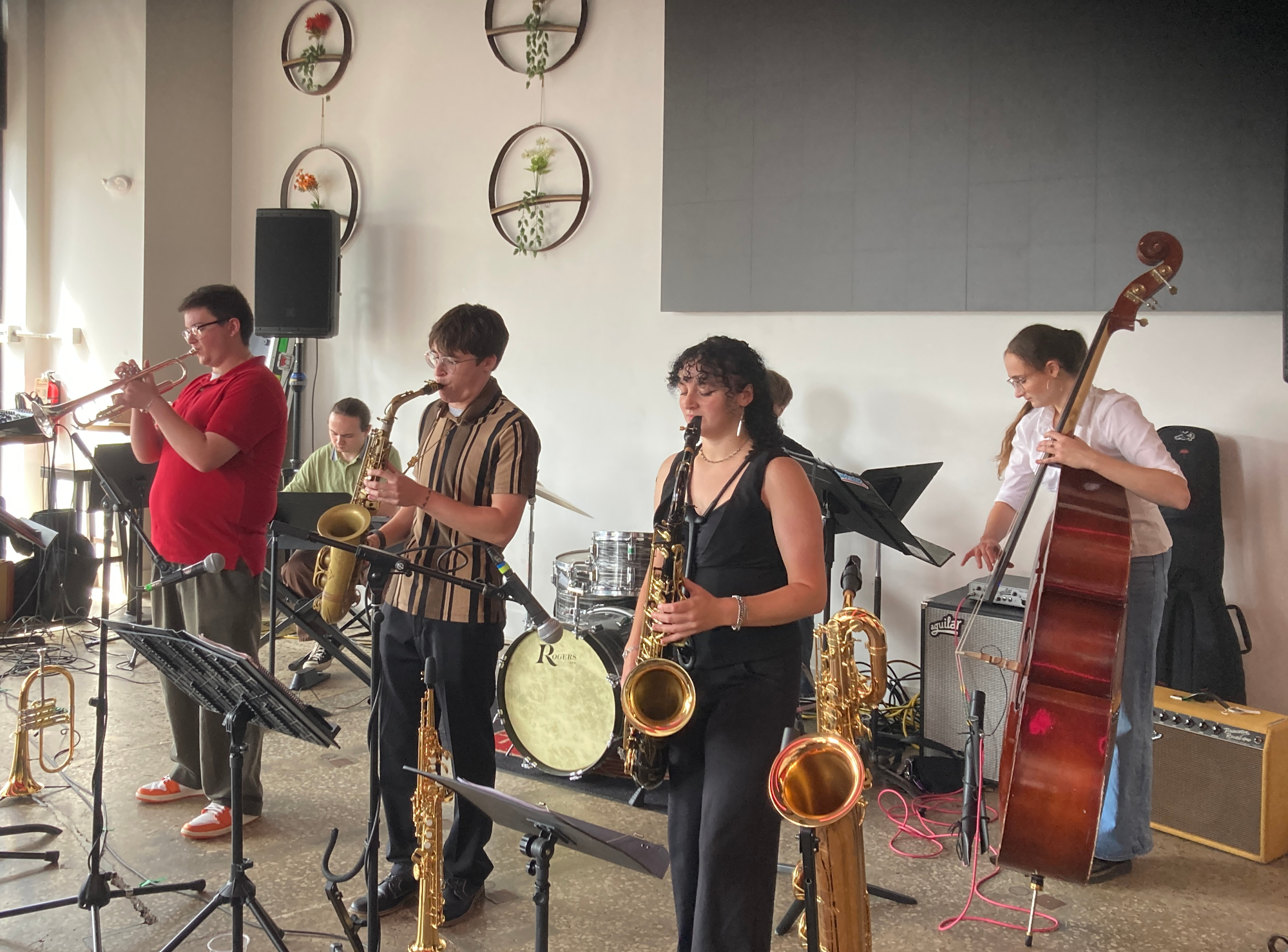Kent State University Jazz Combo at 2026 Hingetown Jazz Festival — jazz photo by John Chacona | All About Jazz
