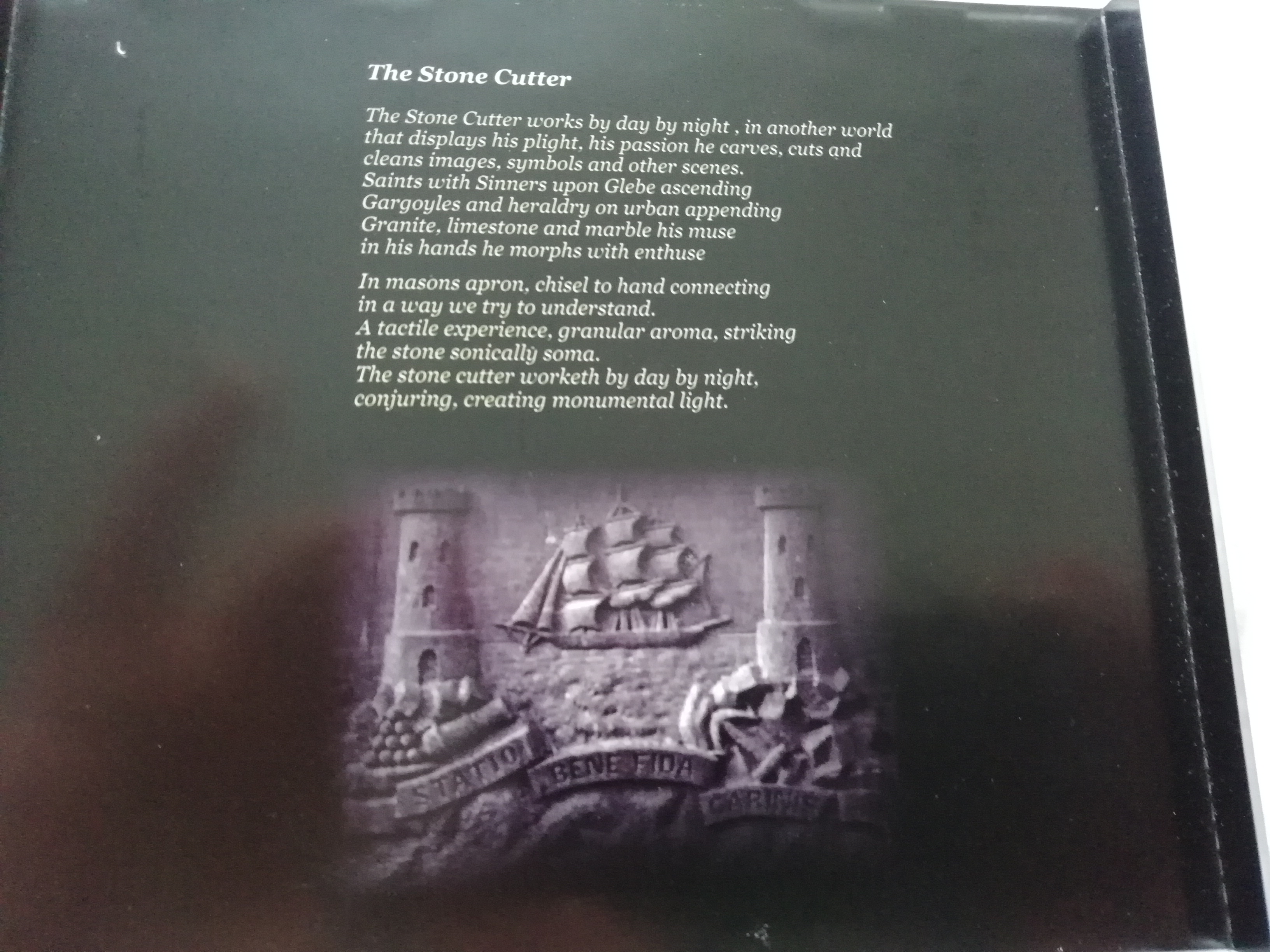Mark O'Leary The Stone Cutter
