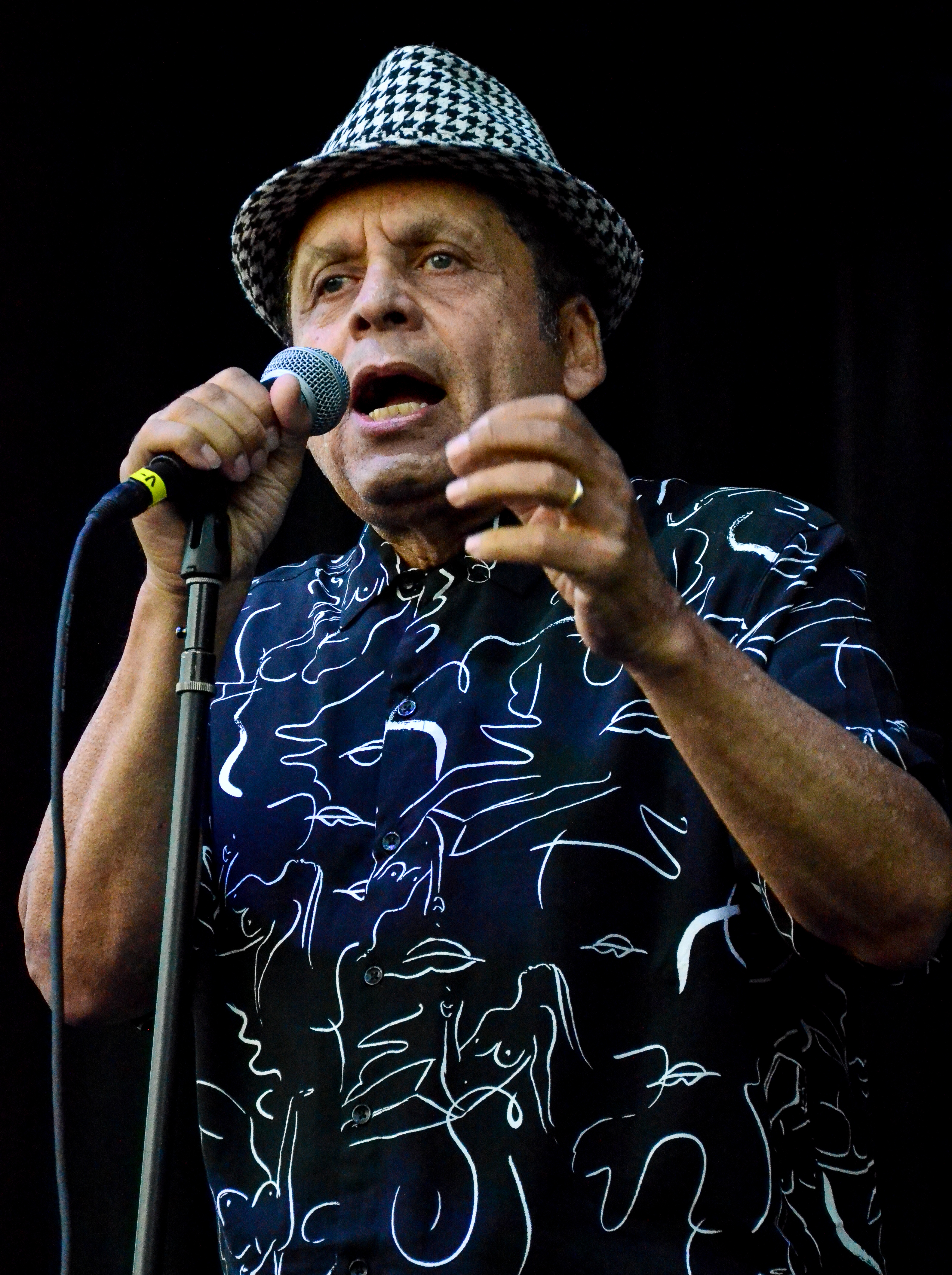 Garland Jeffreys at the Laid Back Festival at Northwell Health at Jones Beach in NY. — jazz photo by Christine Connallon | All About Jazz