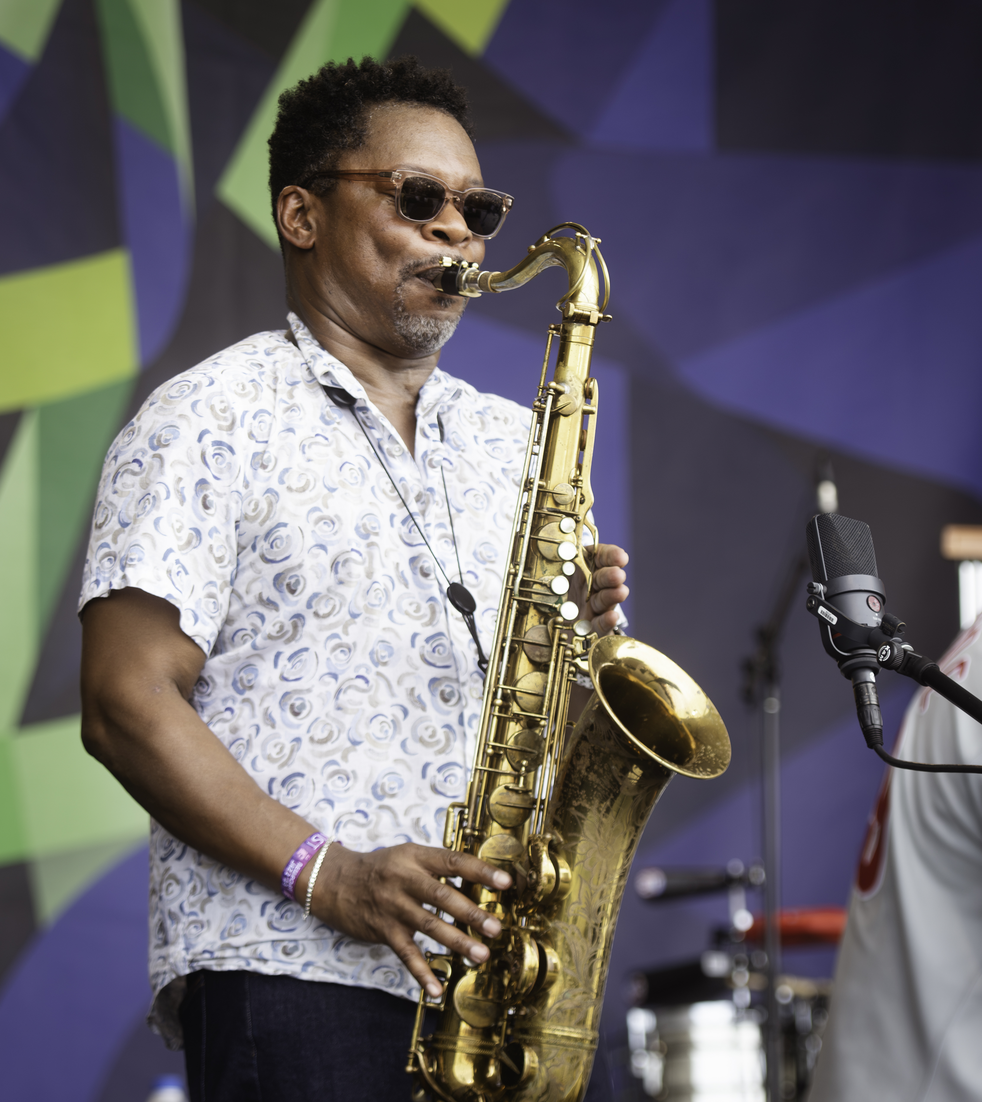 Ravi Coltrane with Christian McBride's Jam Jawn at the Newport Jazz Festival 2023