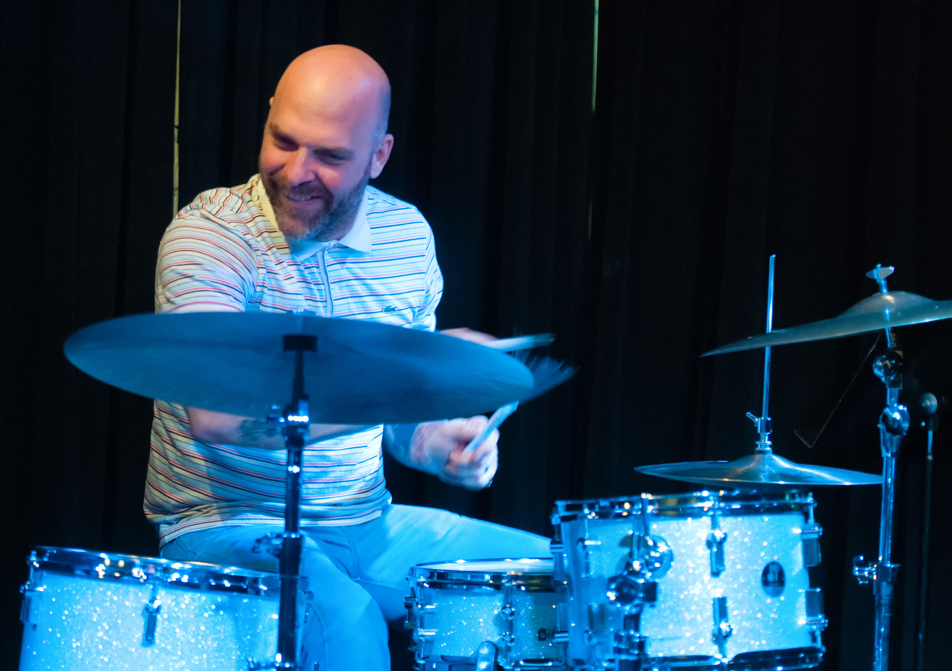 Dave King with the Chris Speed Trio at the Nash in Phoenix