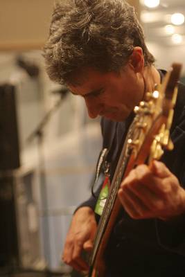 Pablo Aubia with "Batambo" 'S Soundcheck at the Kilimandjaro Festival, Thonon-Les-Bains, France, 2005
