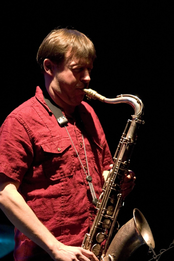 Chris Potter of Dave Holland Quintet in Gdansk/Poland in Apr. 2006