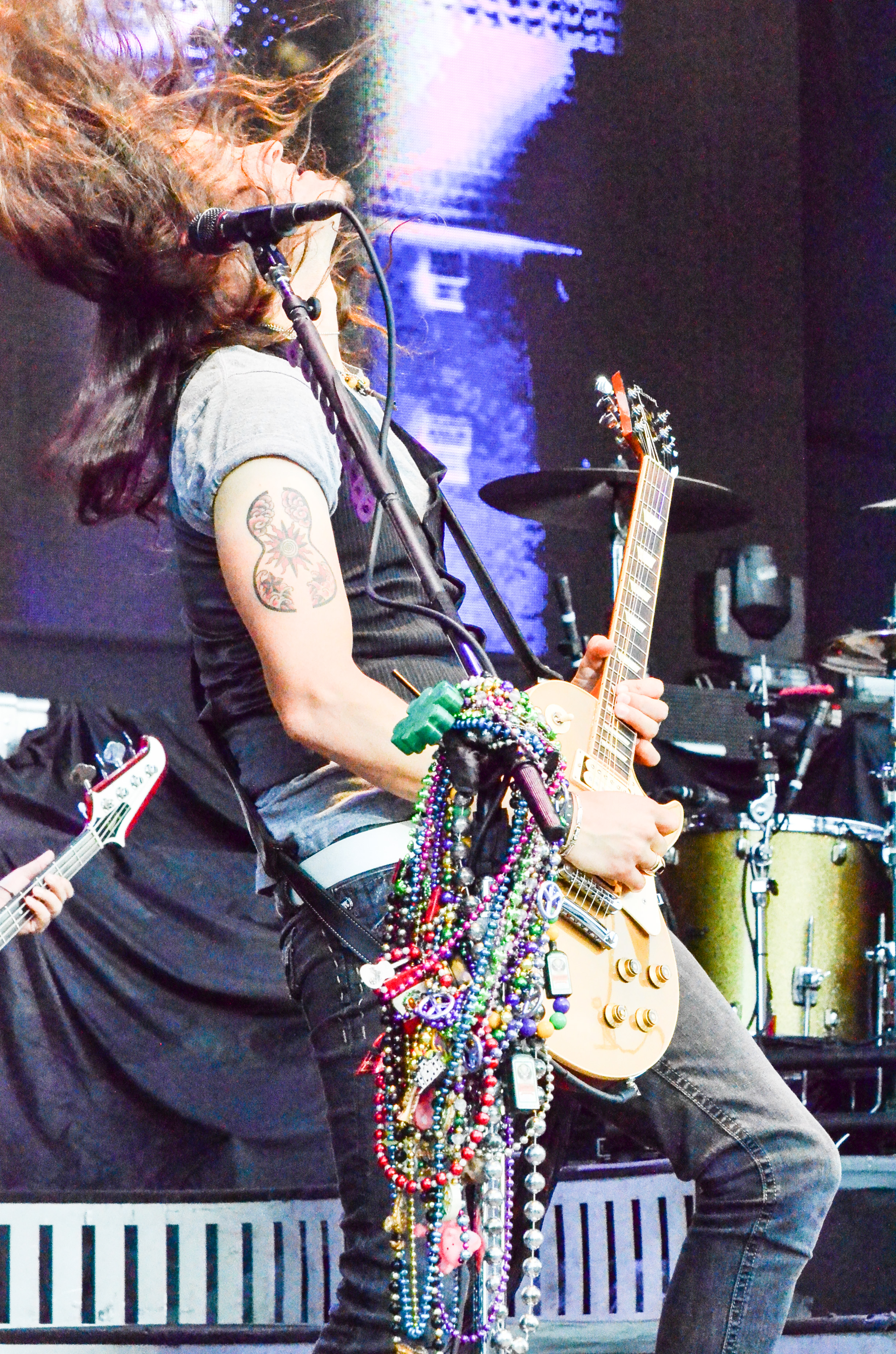 Tesla at Nikon at Jones Beach Theater on 7-23-2015. 