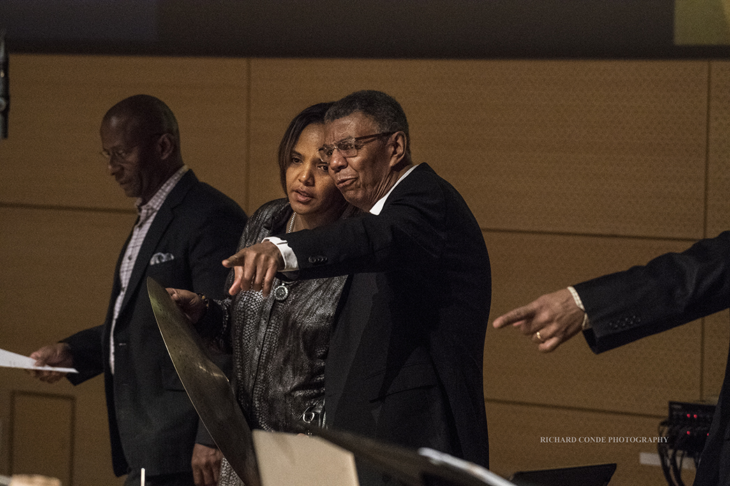 Terri Lyne Carrington and Jack Dejonette 2018 Winter Jazz Festival