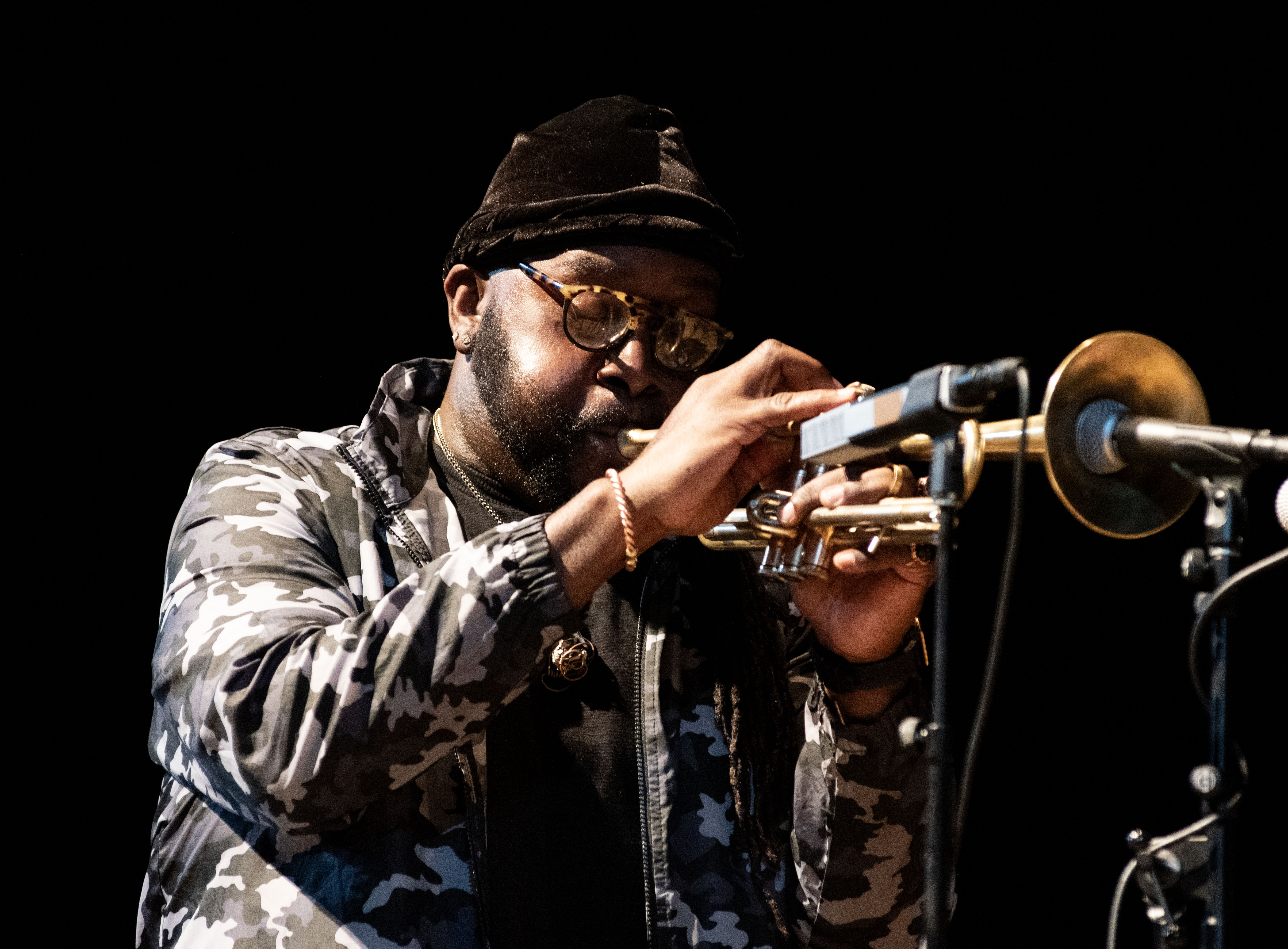 Marquis Hill — jazz photo by C. Andrew Hovan | All About Jazz