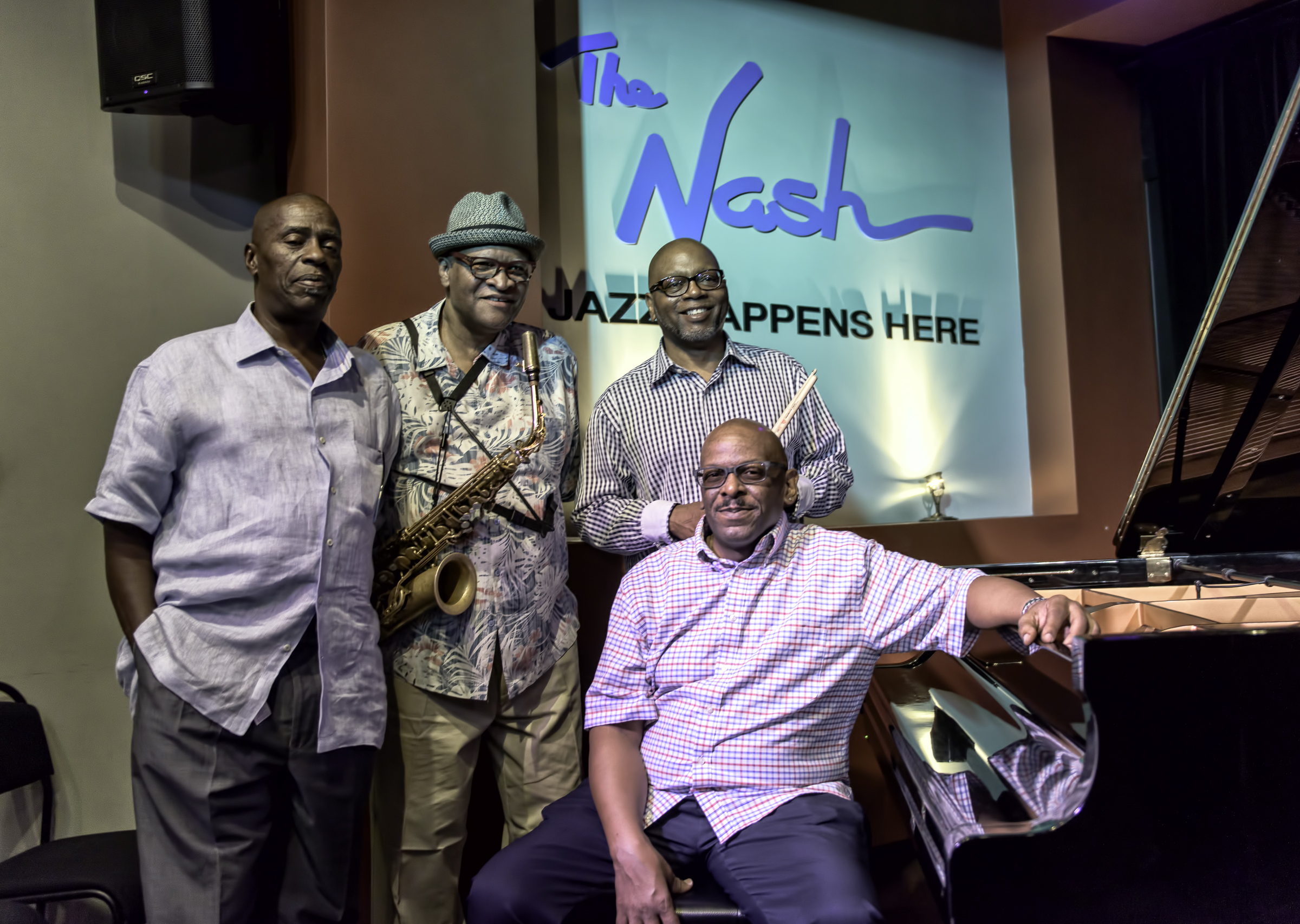 Curtis Lundy, Bobby Watson, Lewis Nash And Stephen Scott With The Bobby Watson Quartet At The Nash In Phoenix