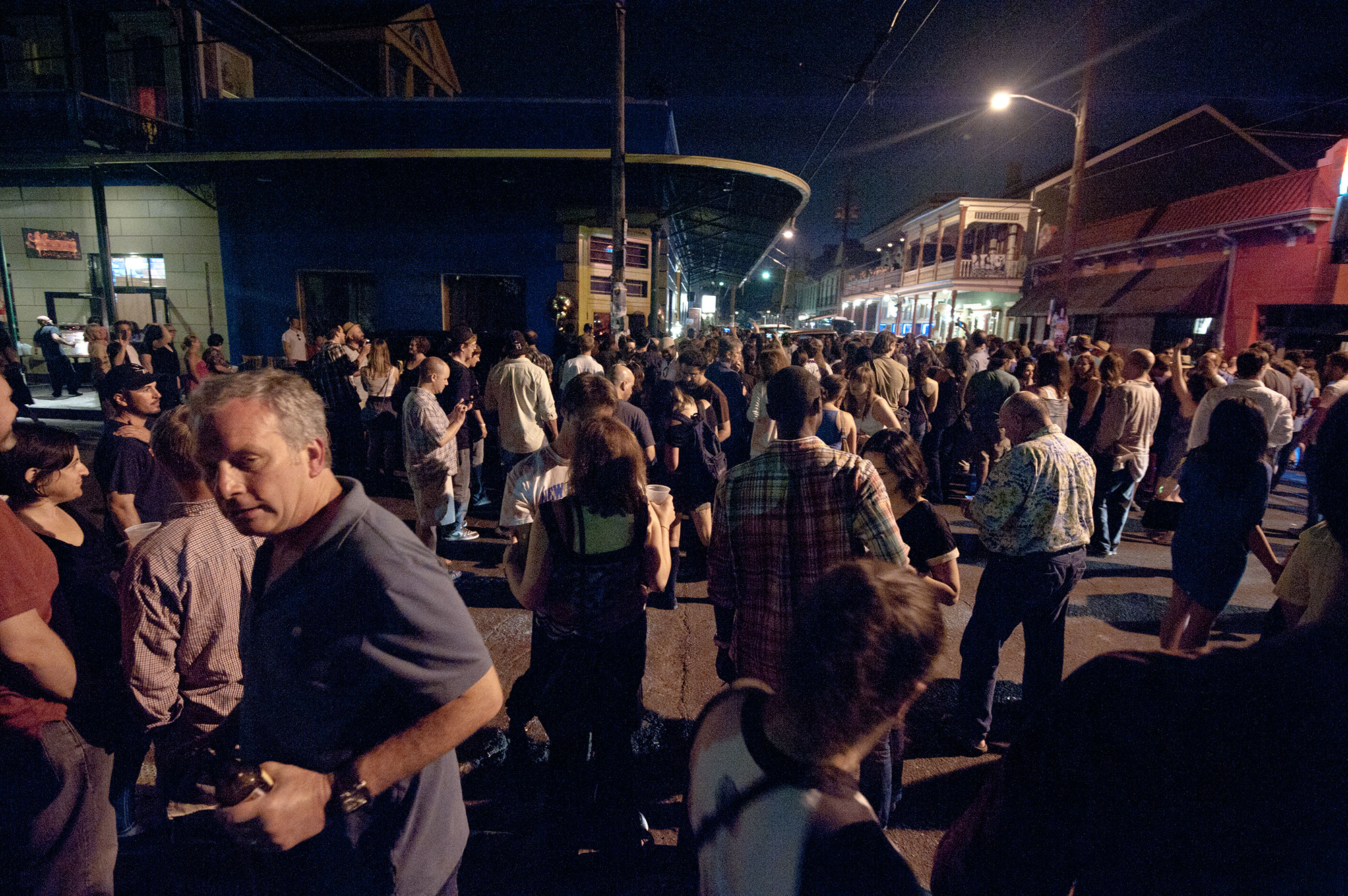 Frenchman St, New Orleans, 2AM