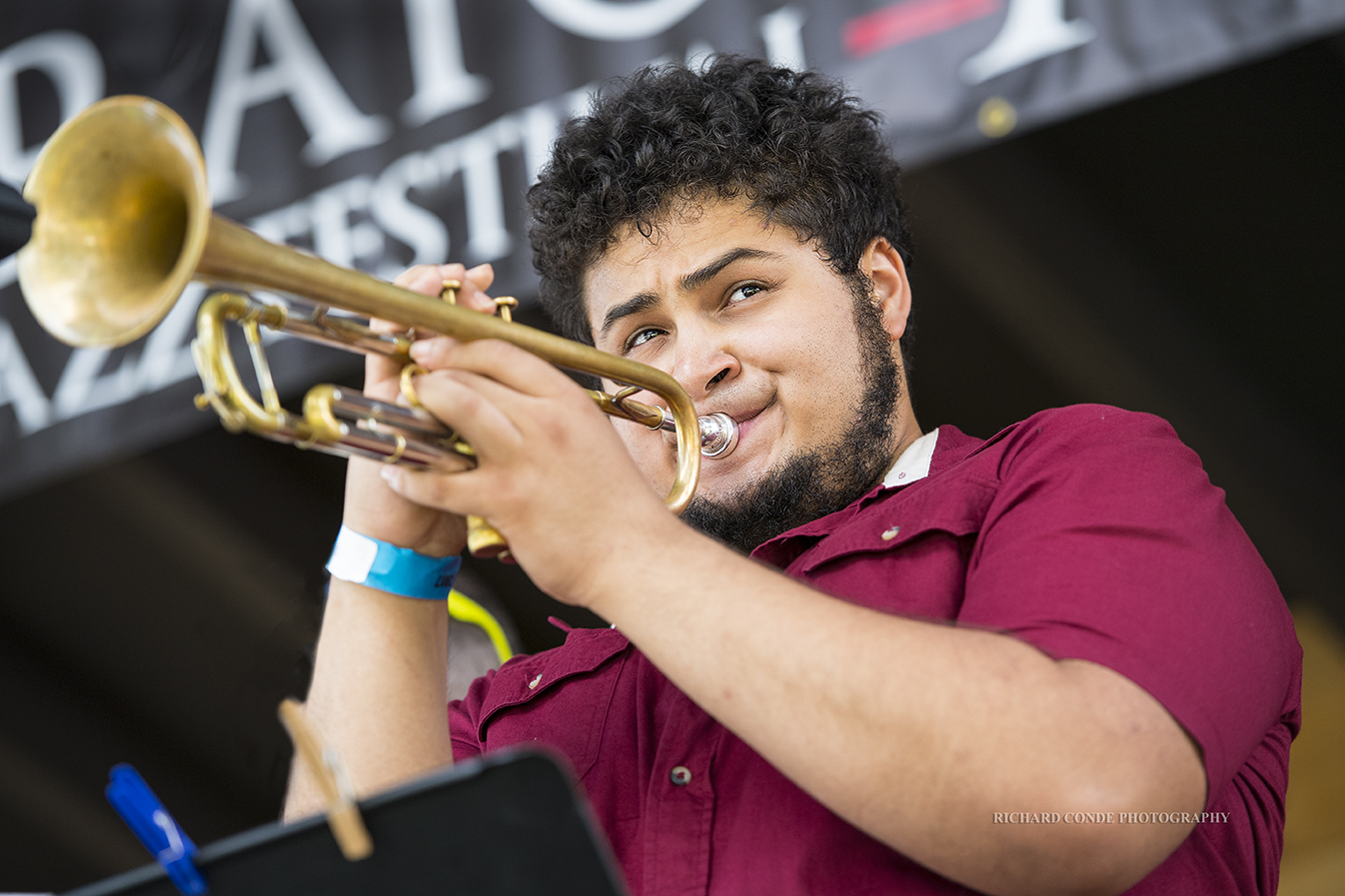 Adam O'Farrill at the Freihofer Saratoga Jazz Festival 2017