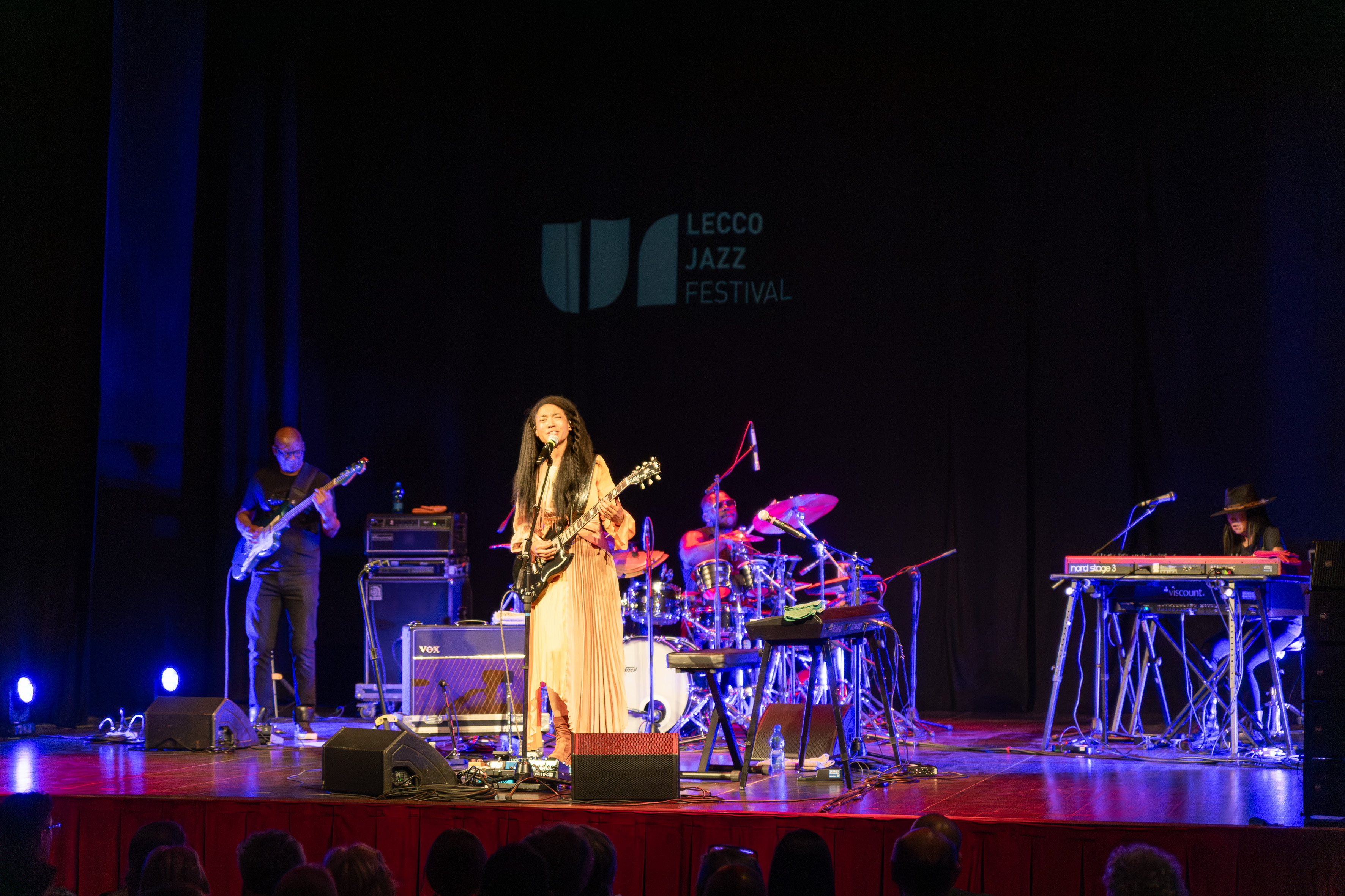 Judith Hill, Robert "Peewee" Hill, Michiko Hill, John Staten — jazz photo by Gabriele Guala | All About Jazz