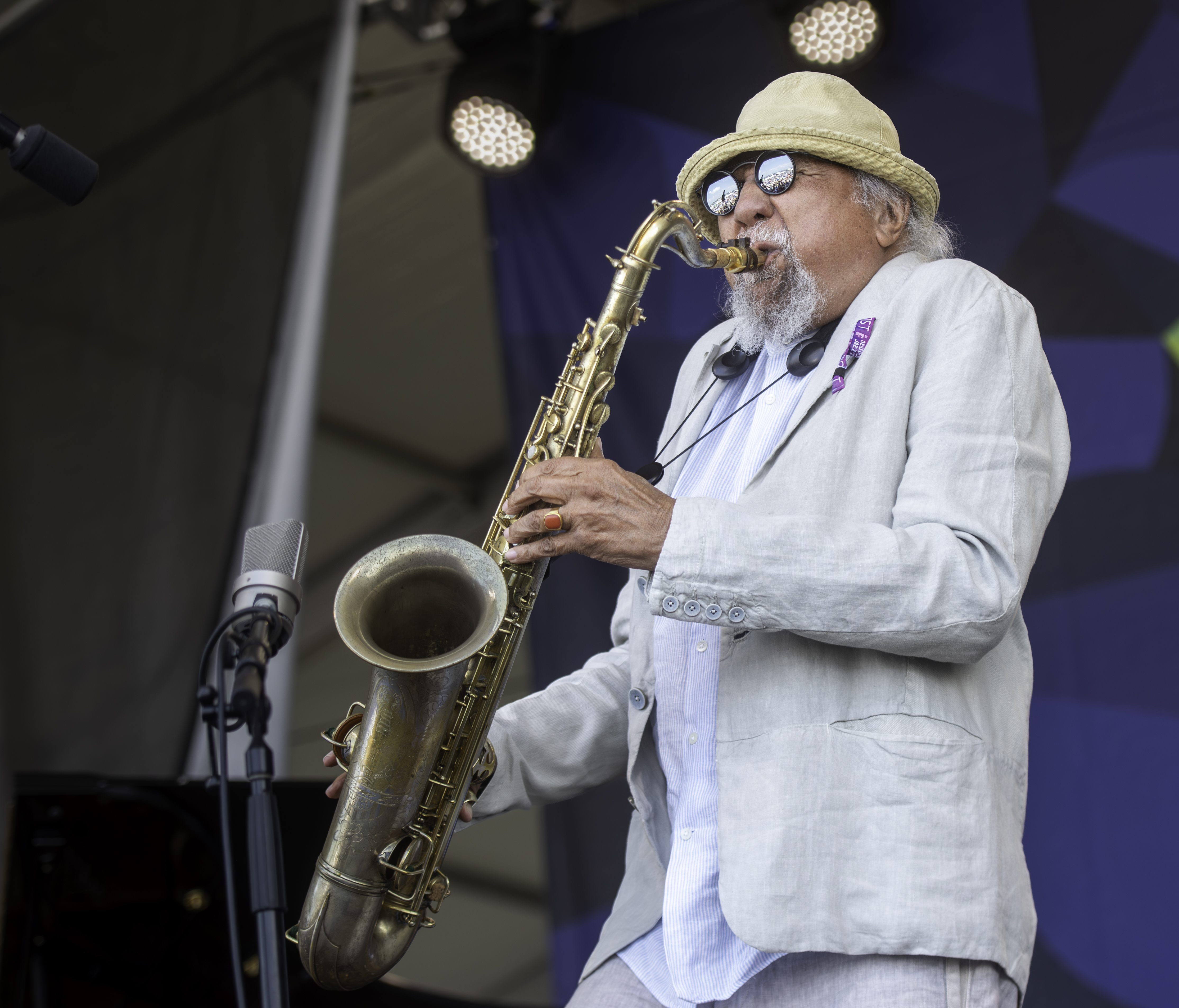 Charles Lloyd at the Newport Jazz Festival 2023