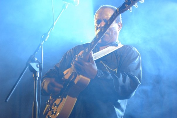 Jazz Guitarist Emmett North Jr at the City Centre Theatre,Sarezzo,Italy 2006'