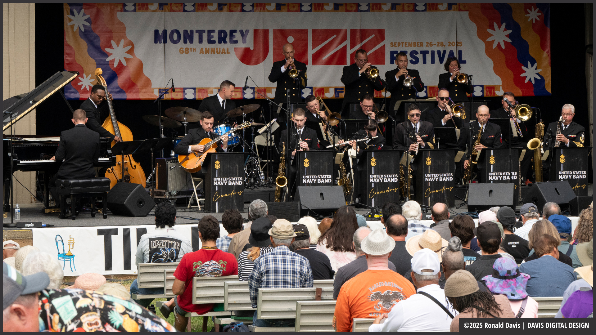 US Navy Band Commodores at Monterey Jazz Festival 2025