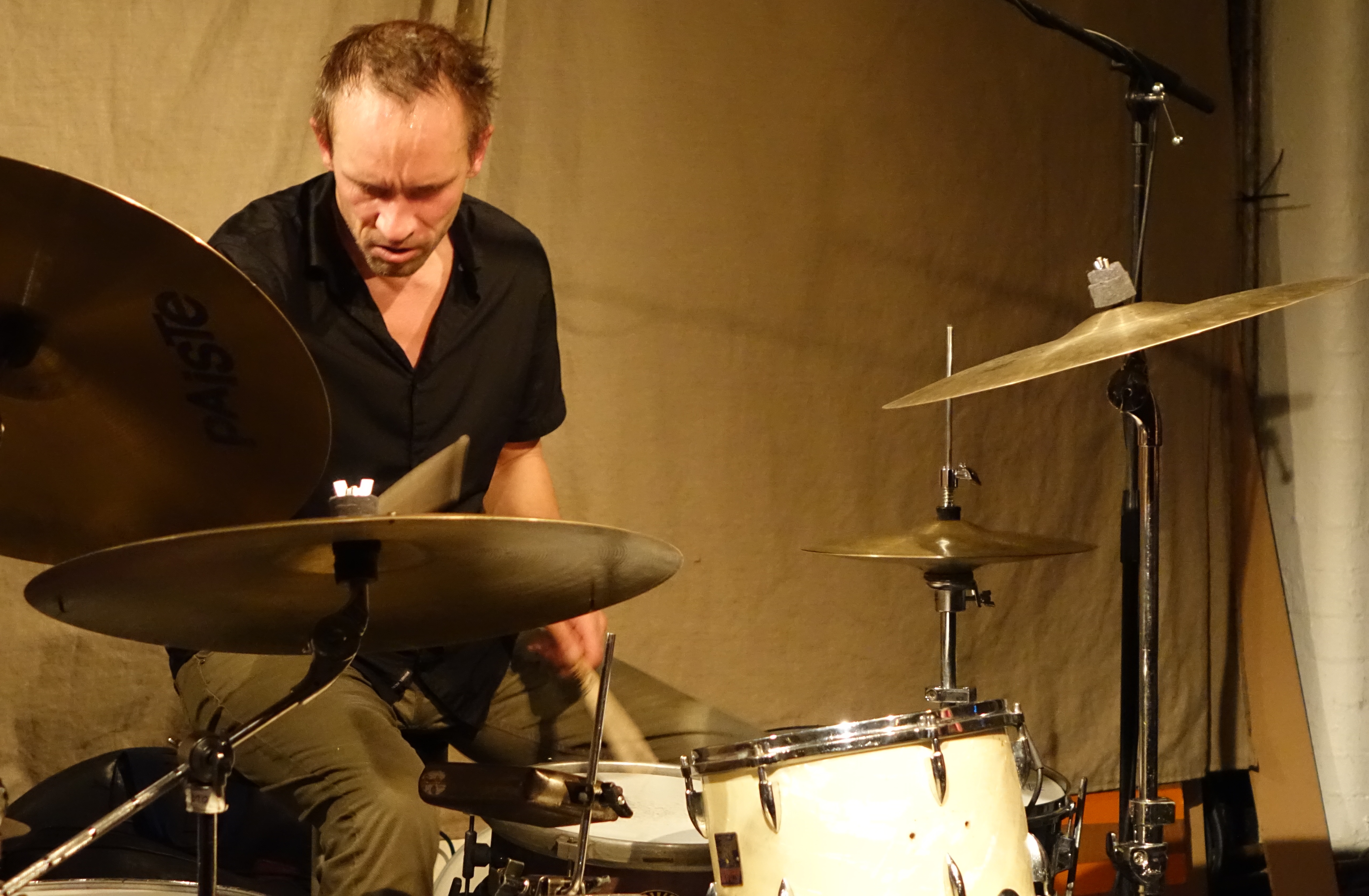 Paal Nilssen-Love at Cafe Oto, London in September 2018