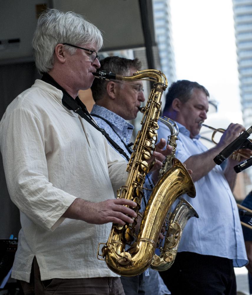 Mike Murley - Vern Dorge - Kevin Turcotte - Toronto Jazz Festival 2017 - Toronto