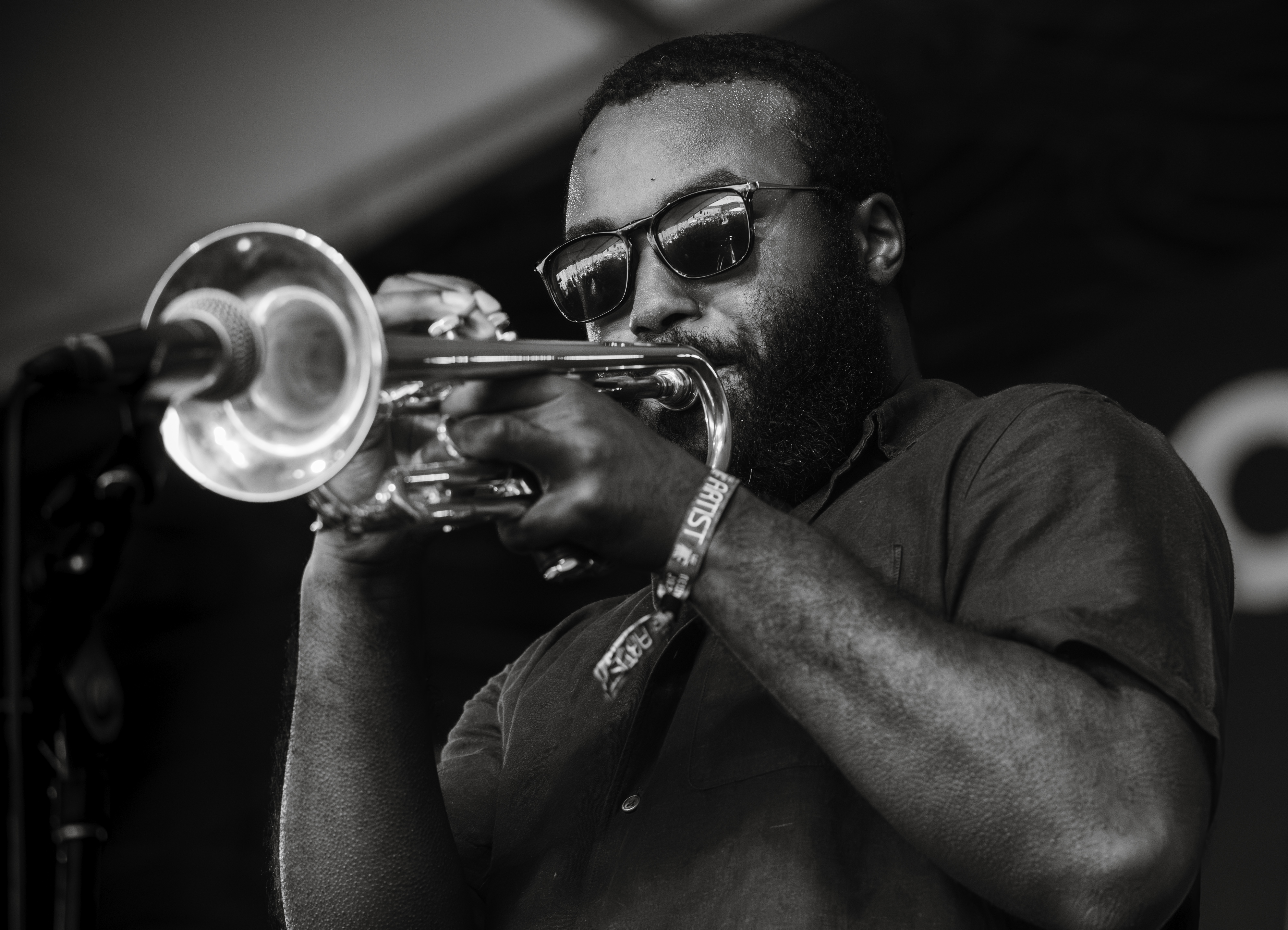 Wallace Roney Jr. at the Newport Jazz Festival 2023