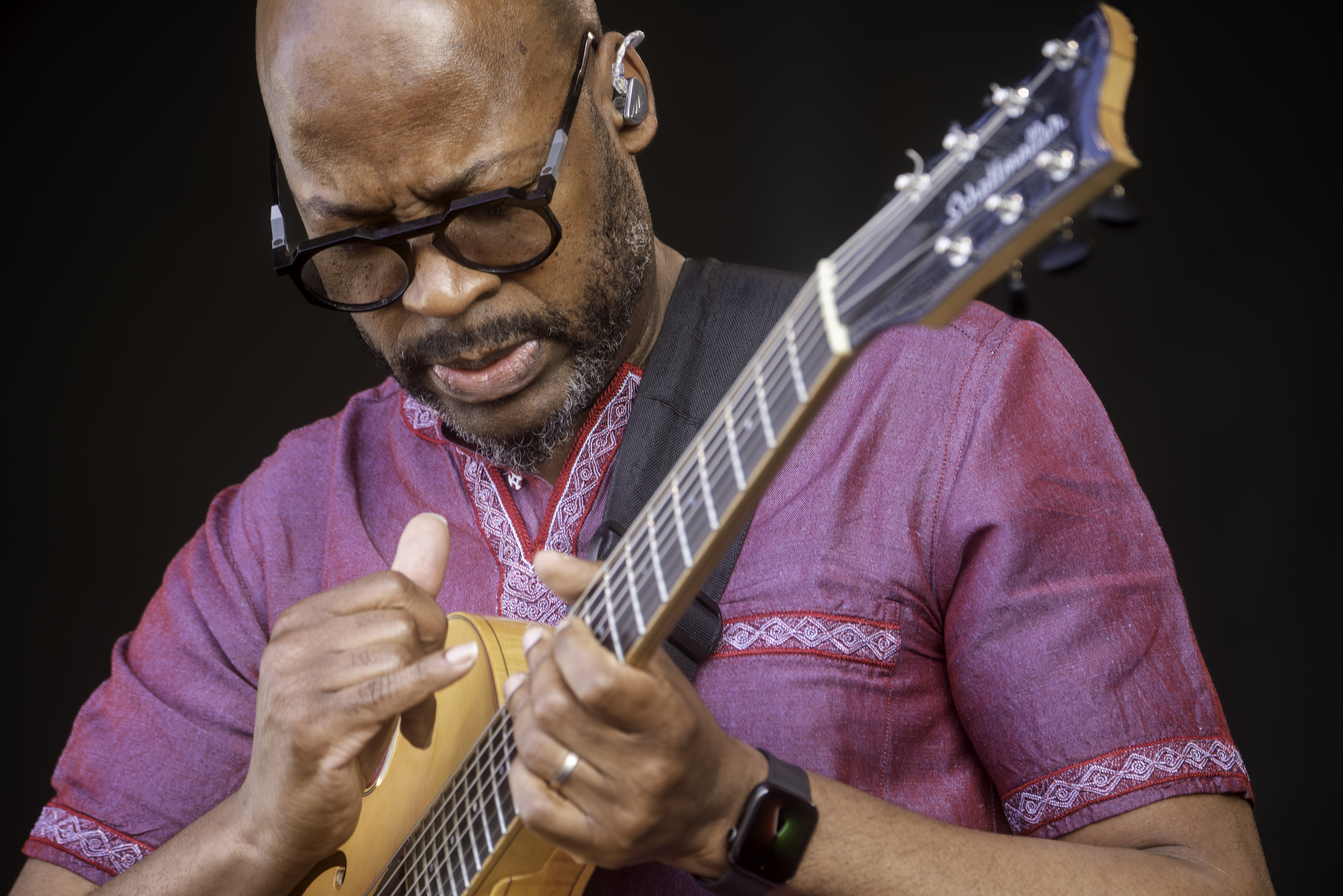 Lionel Loueke with Herbie Hancock at The Newport Jazz Festival 2023