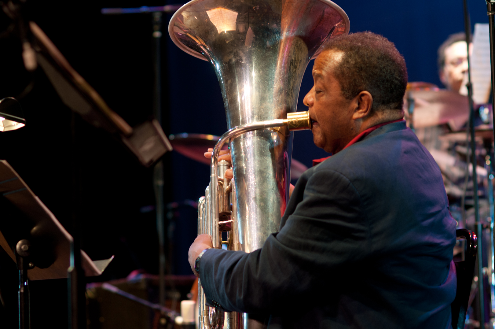 Howard Johnson with Ted Daniel's International Brass Membrane Corps at the Vision Festival 2011