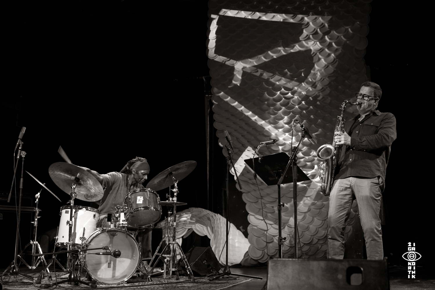 Hamid Drake and Ken Vandermark