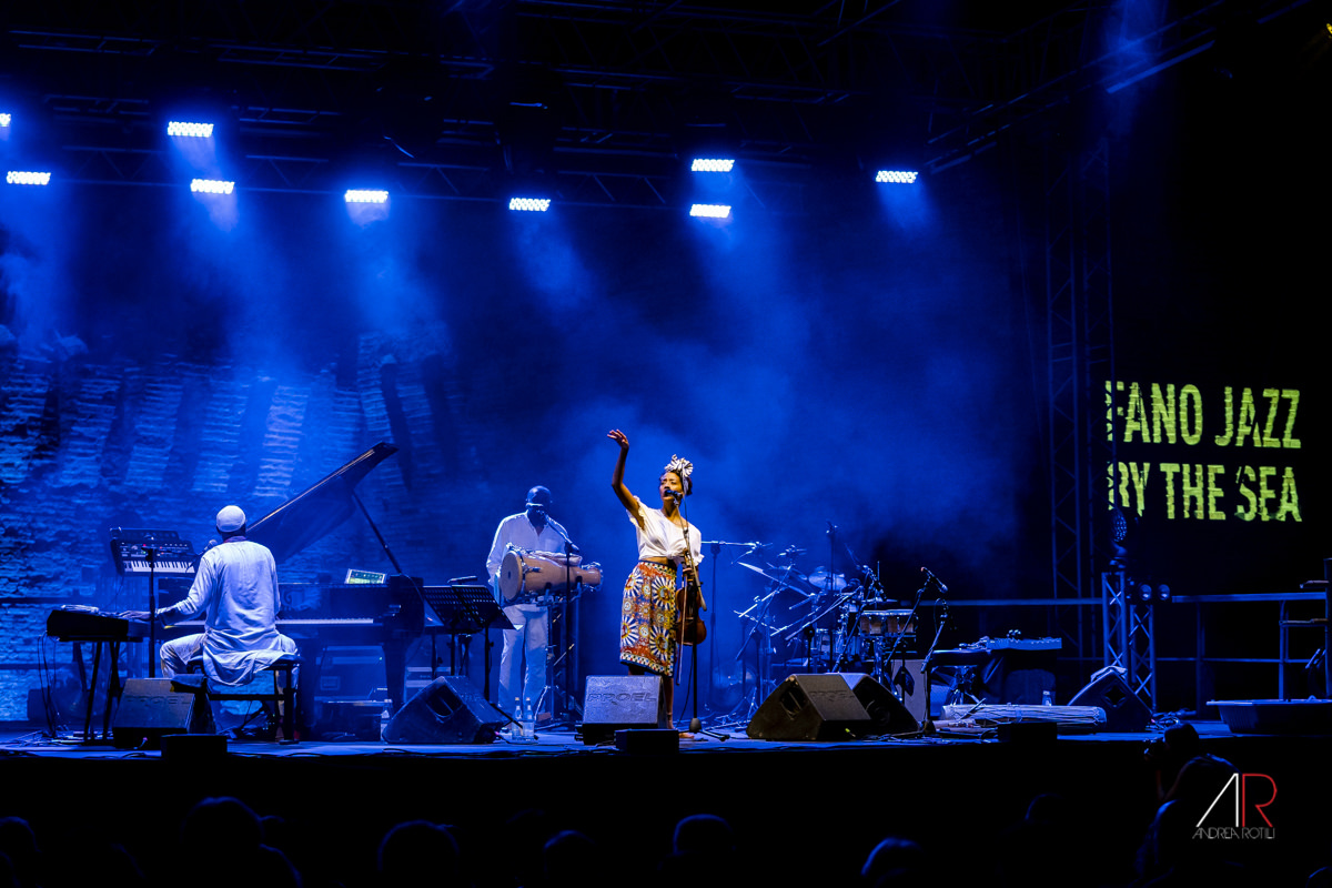 Omar Sosa, Yilian Cañizares, Gustavo Ovalles at Fano Jazz By The Sea 2019