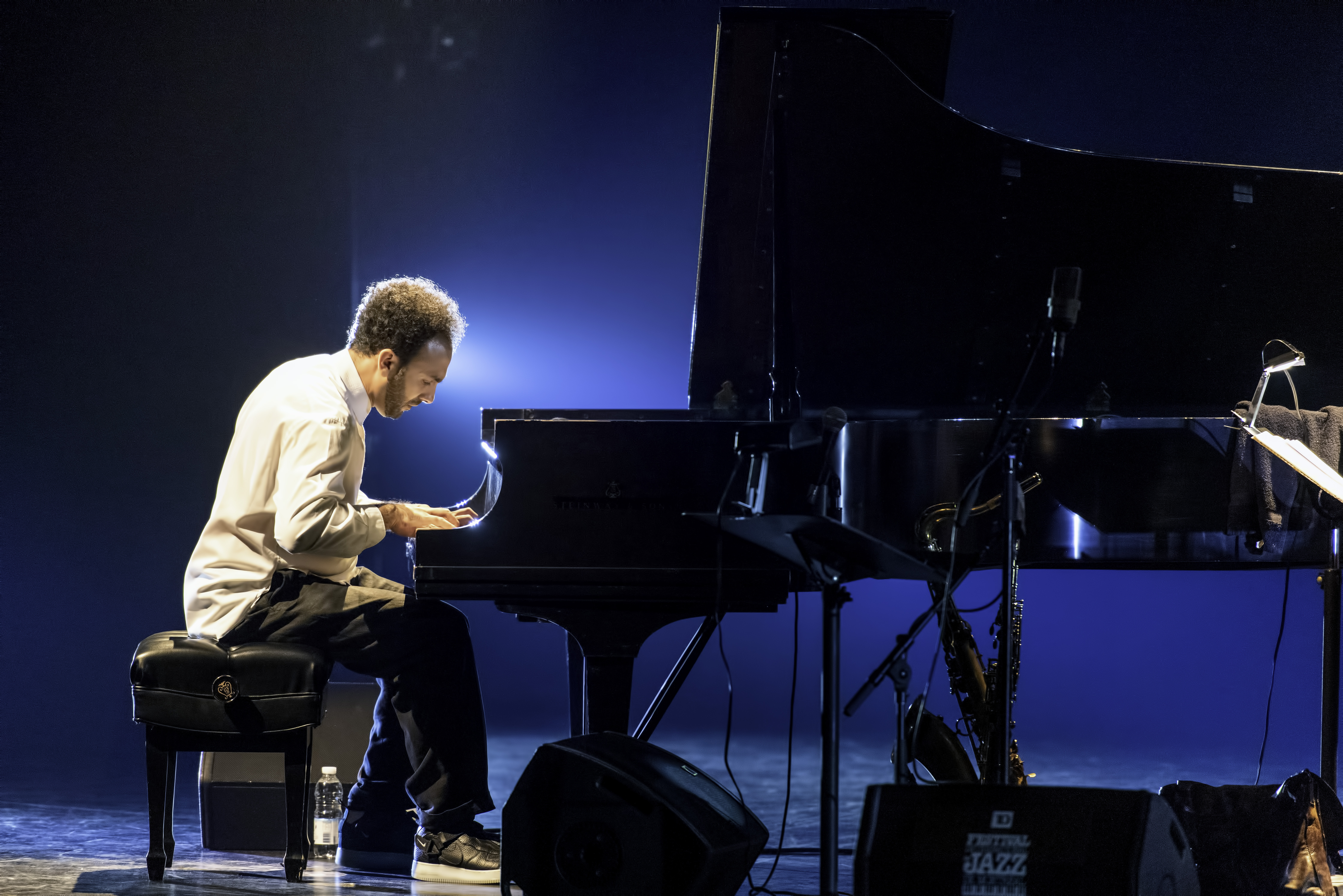 David Virelles with Ravi Coltrane At The Montreal International Jazz Festival 2019