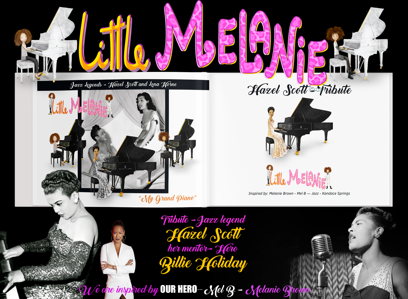 Tribute Hazel Scott- Little Melanie