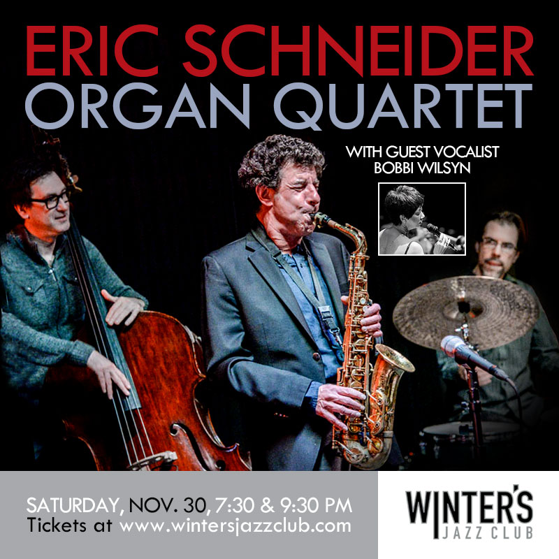 Eric Schnedier Organ Quartet + Vocalist Bobbi Wilsyn