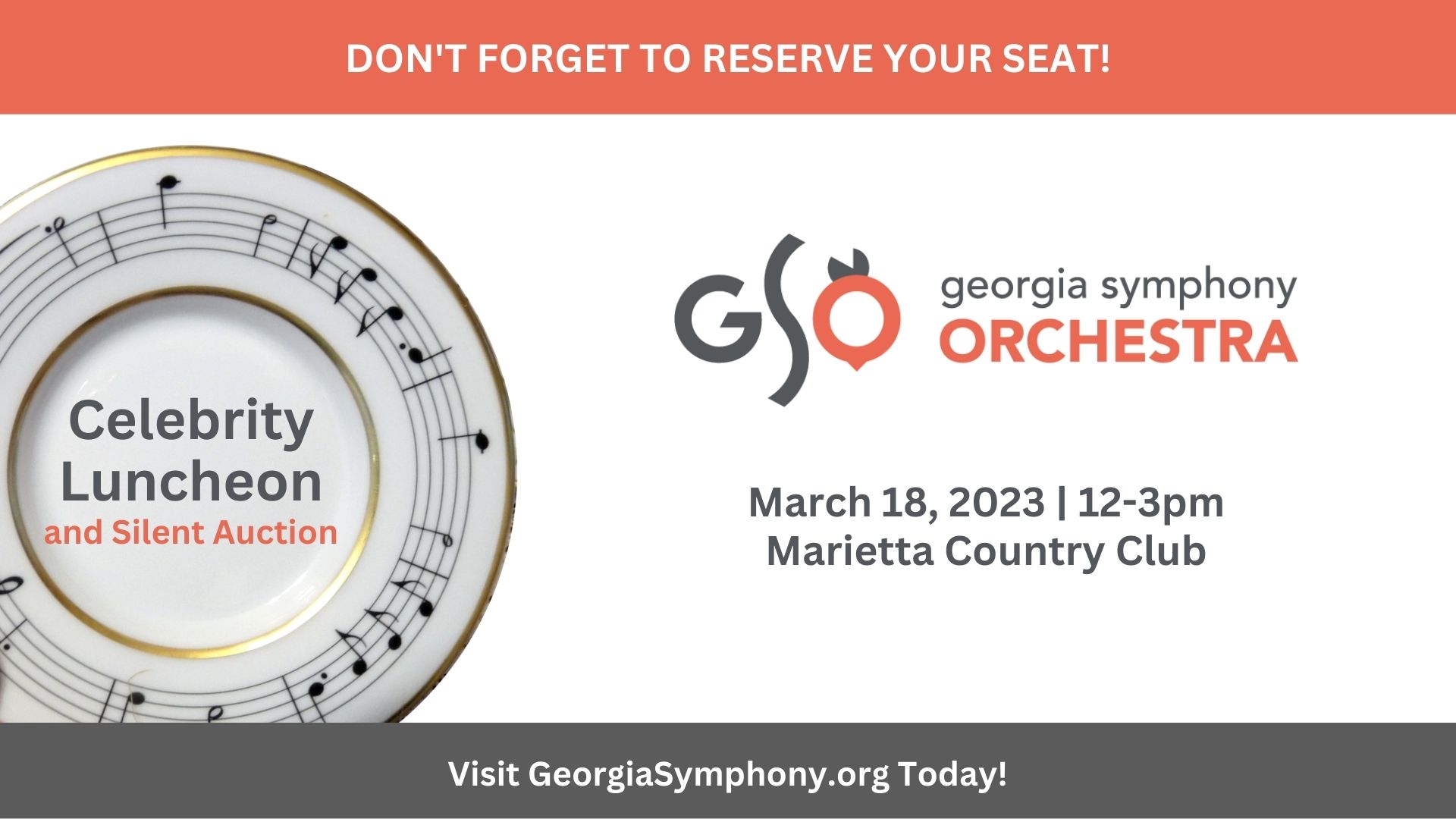 Georgia Symphony Orchestra Celebrity Luncheon And Silent Auction