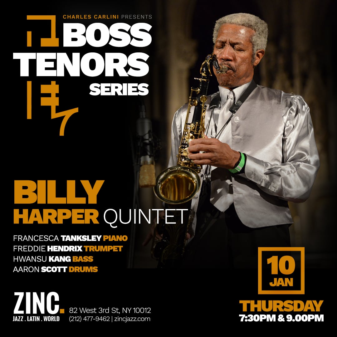 Boss Tenors Series: Billy Harper