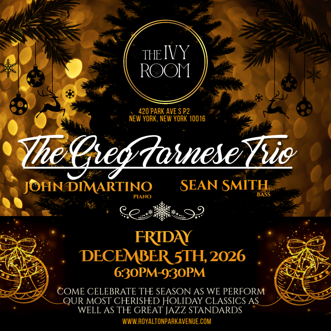 The Greg Farnese Trio