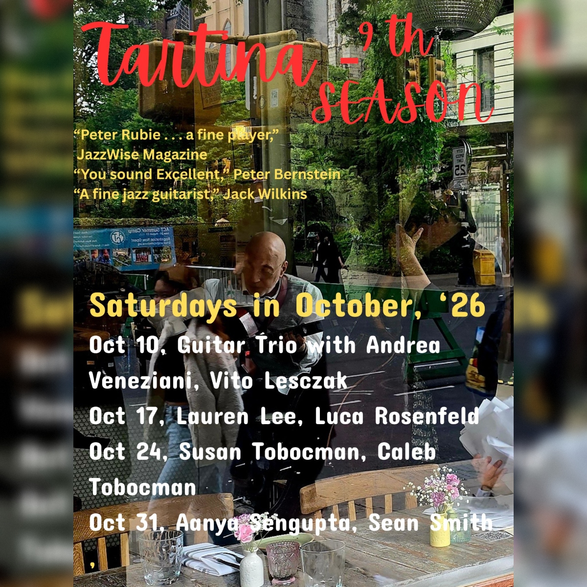 Peter Rubie's Saturday Tartina Jazz Sessions — jazz photo by Peter Rubie | All About Jazz