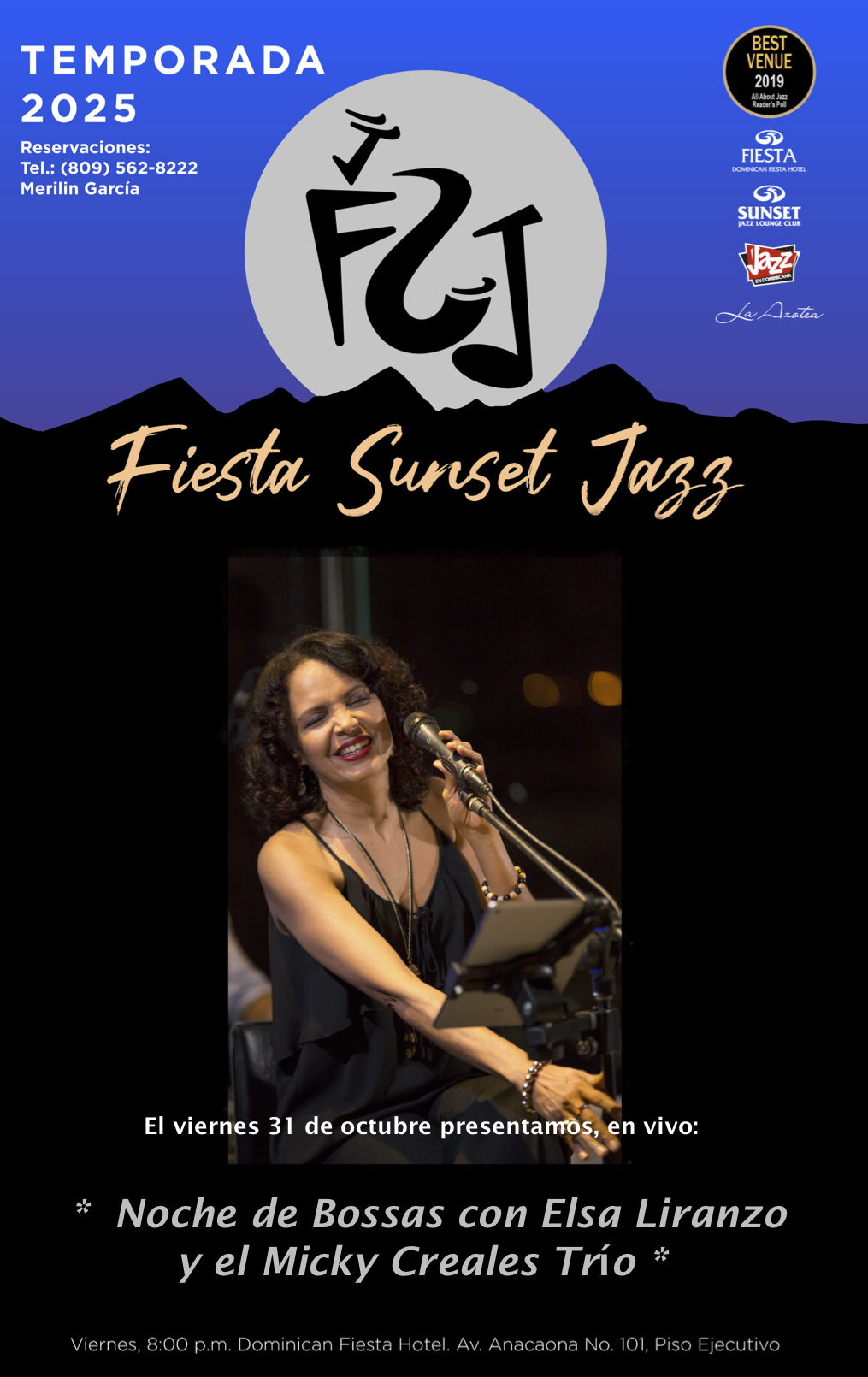 Una Noche De Bossas Con Elsa Liranzo Y El Micky Creales Tríi — jazz photo by Fernando Rodriguez De Mondesert | All About Jazz