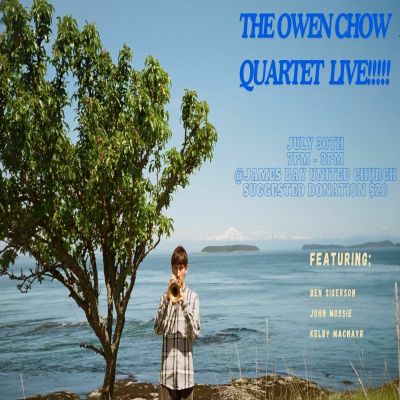 Tuesday Night Jazz At The Church Welcomes The Owen Chow Quartet!