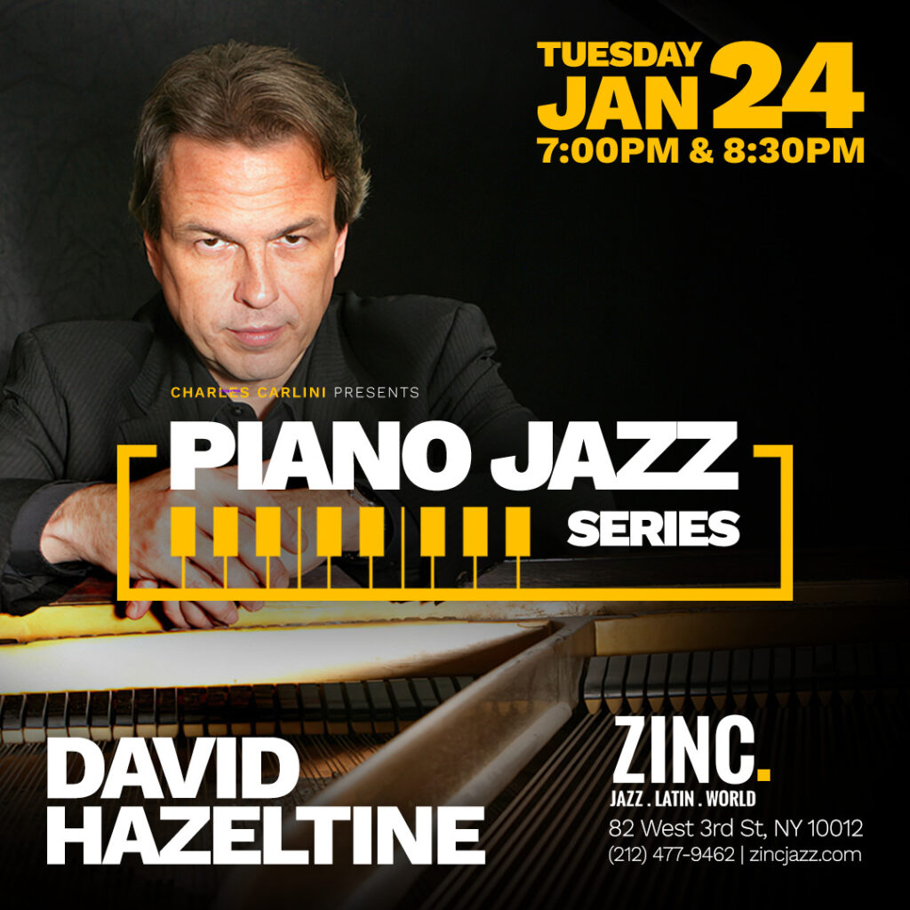 Piano Jazz Series: David Hazeltine