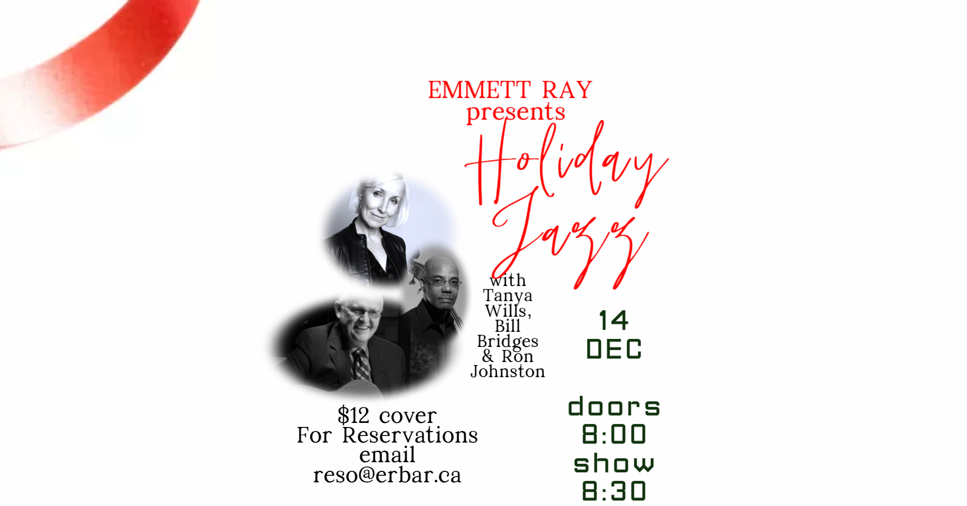 Holiday Jazz With The Tanya Wills Trio