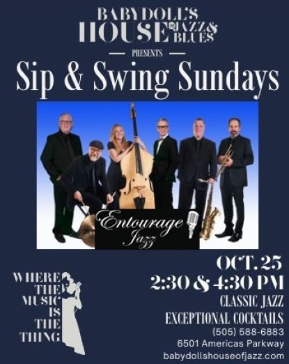 Entourage Jazz at Babydoll's!  — jazz photo by Tracey Whitney | All About Jazz
