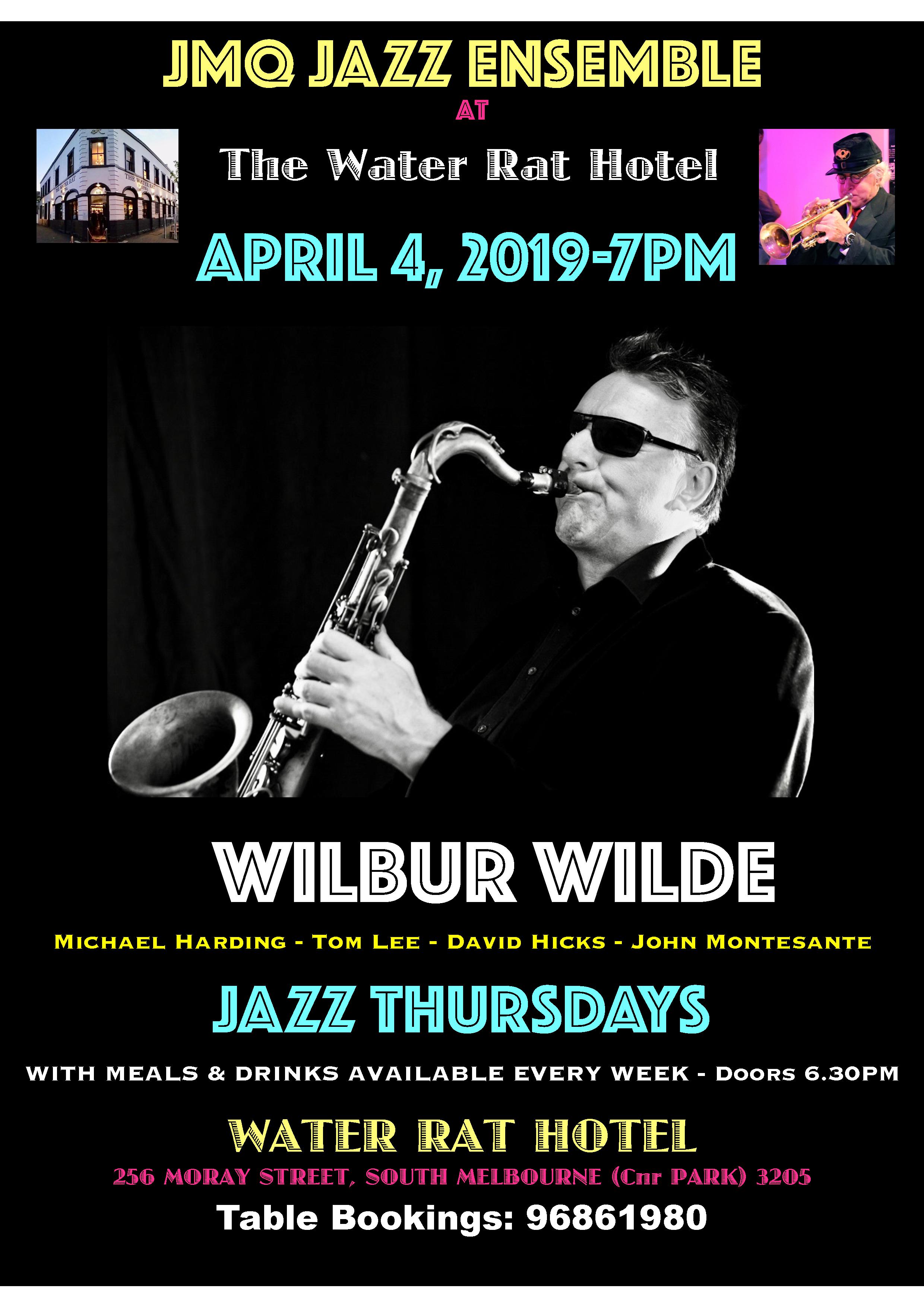Wilbur Wilde With JMQ Jazz
