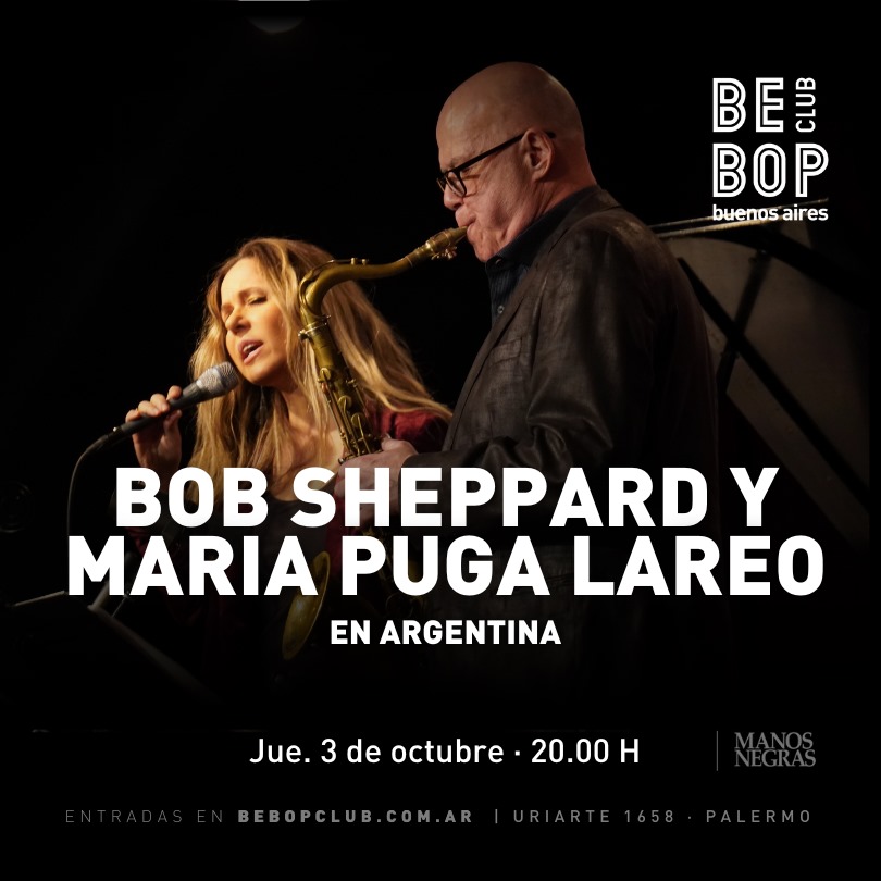 Bob Sheppard Y Maria Puga Lareo En Argentina
