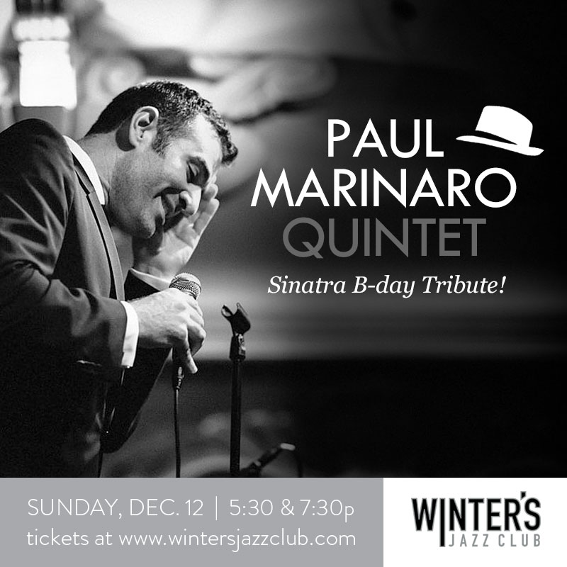 Paul Marinaro - Sinatra Birthday Tribute