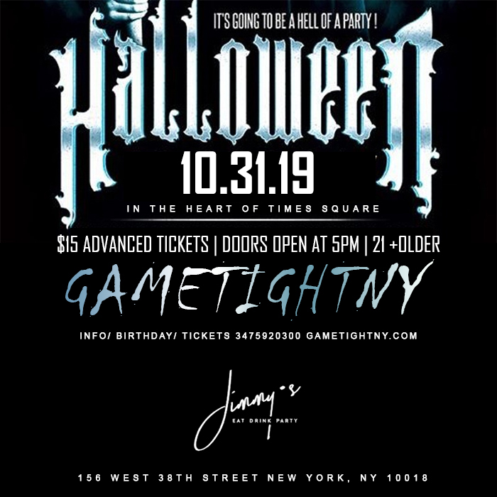 Jimmy's Nyc Halloween Party 2019