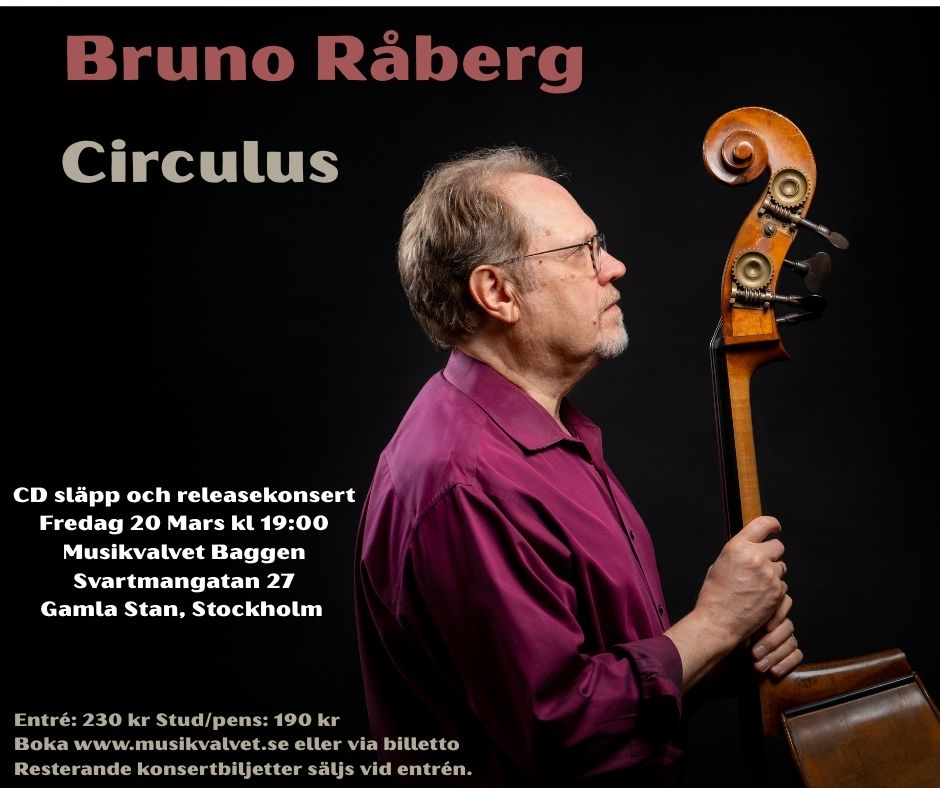 Circulus - Bruno Råberg Solobass — jazz photo by Bruno Raberg | All About Jazz