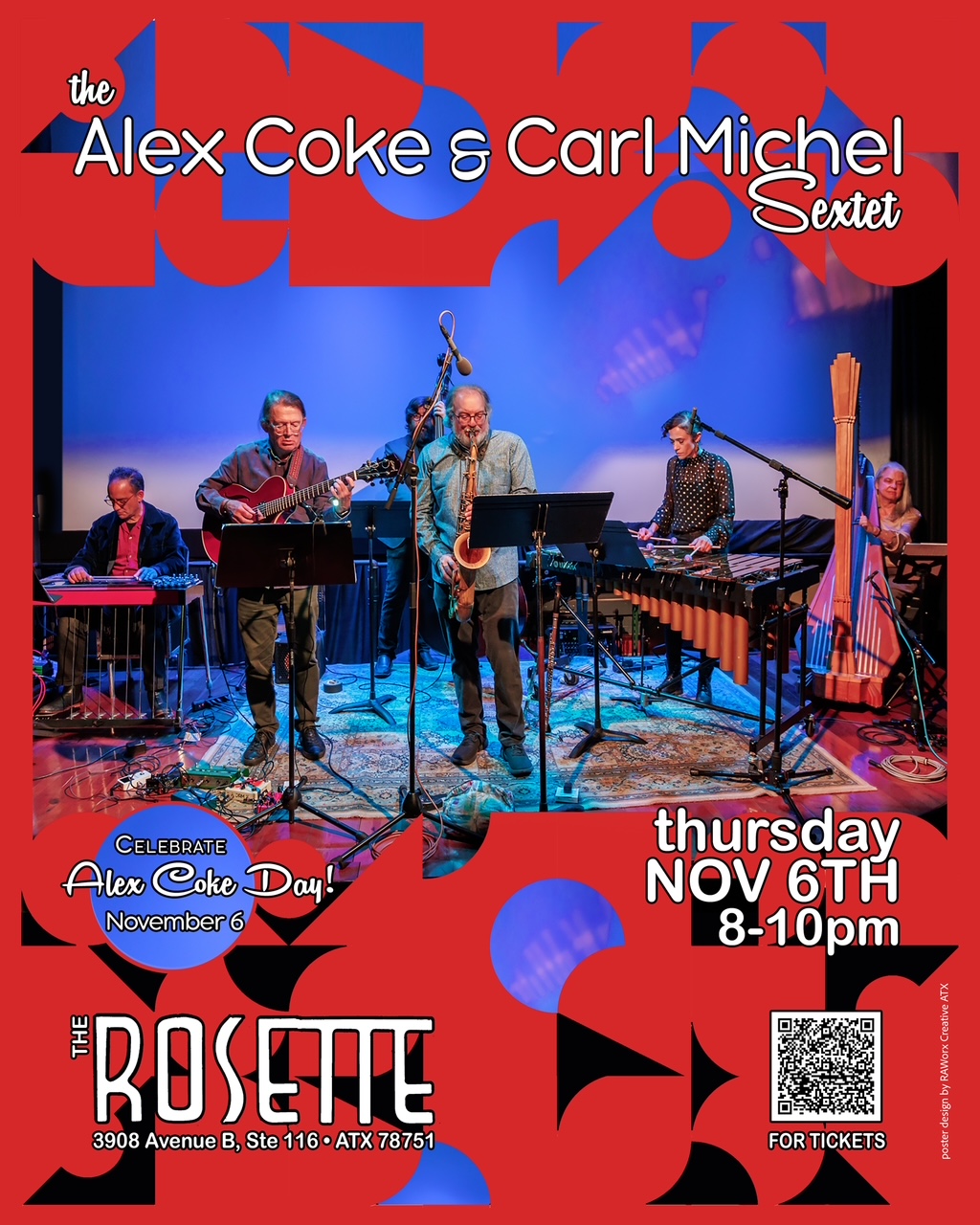 ATX Music Series: The Alex Coke & Carl Michel Sextet