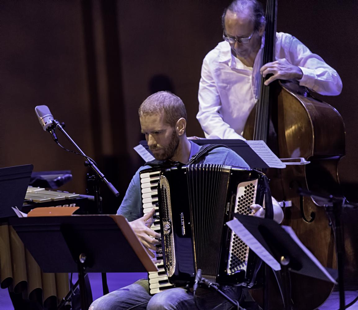 Red Wieringa And Drew Gress With The Claudia Quintet At The Musical Instrument Museum (mim) In Phoenix